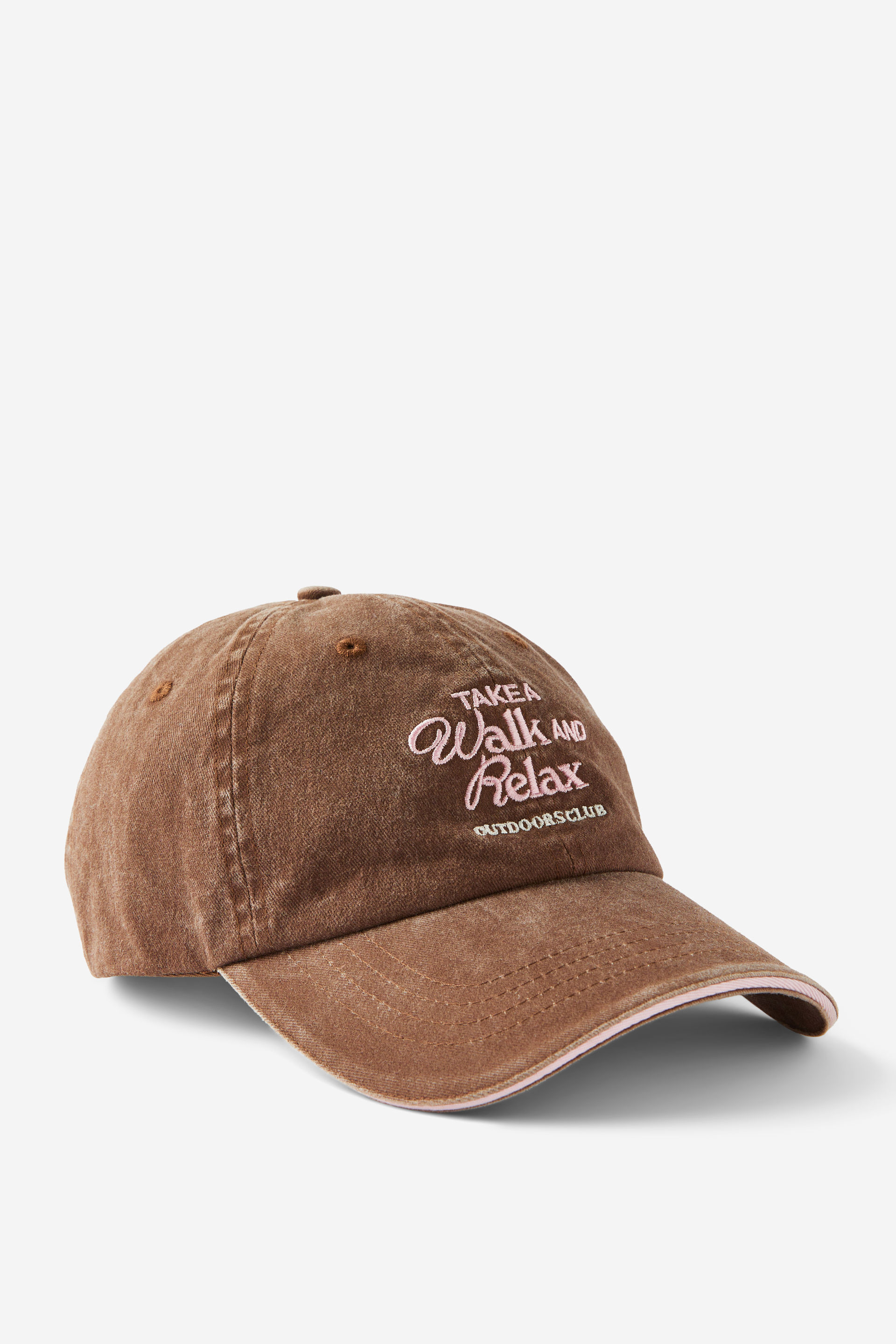 Active Graphic Cap deep taupe wellbeing