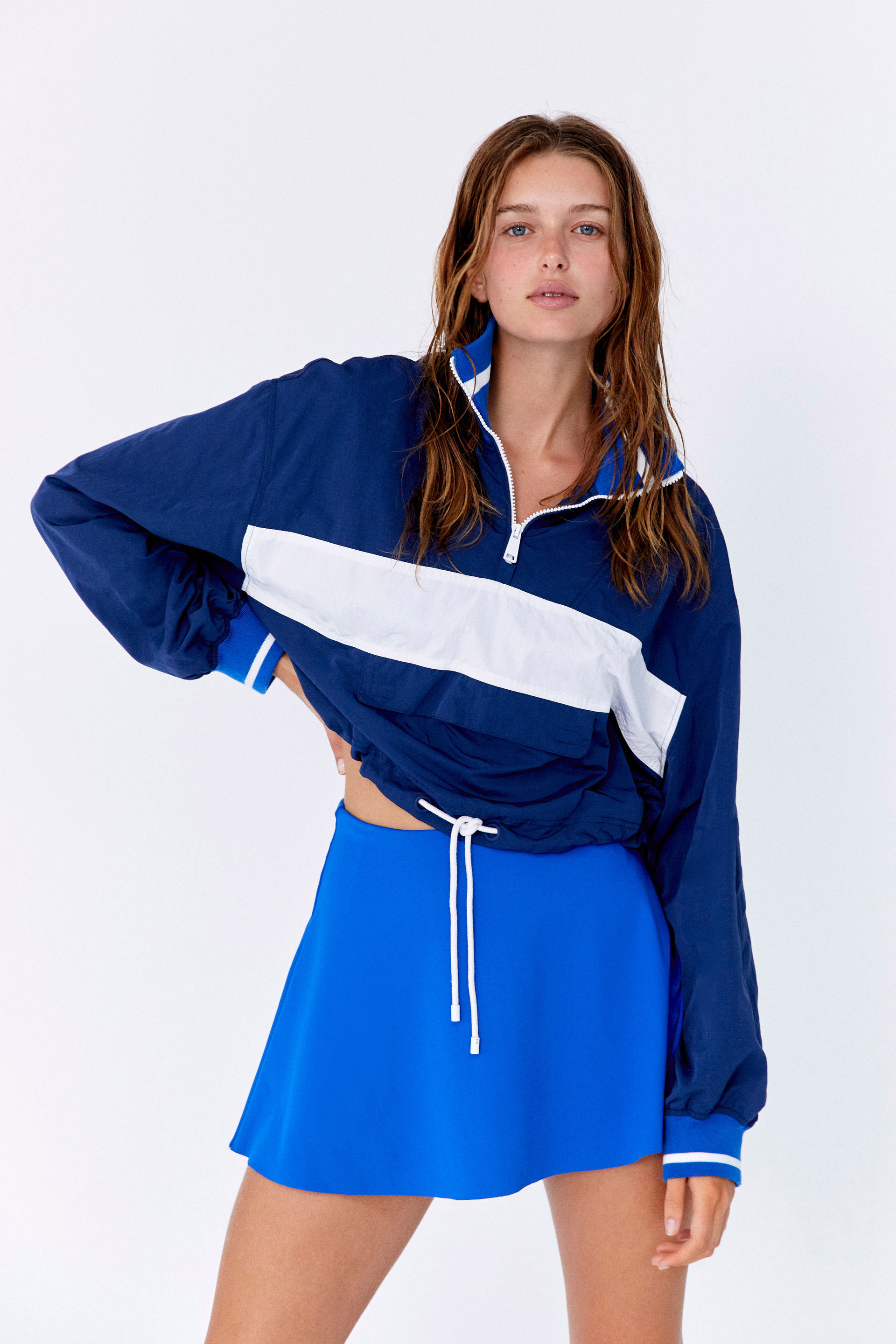 Training Anorak dark water/ white