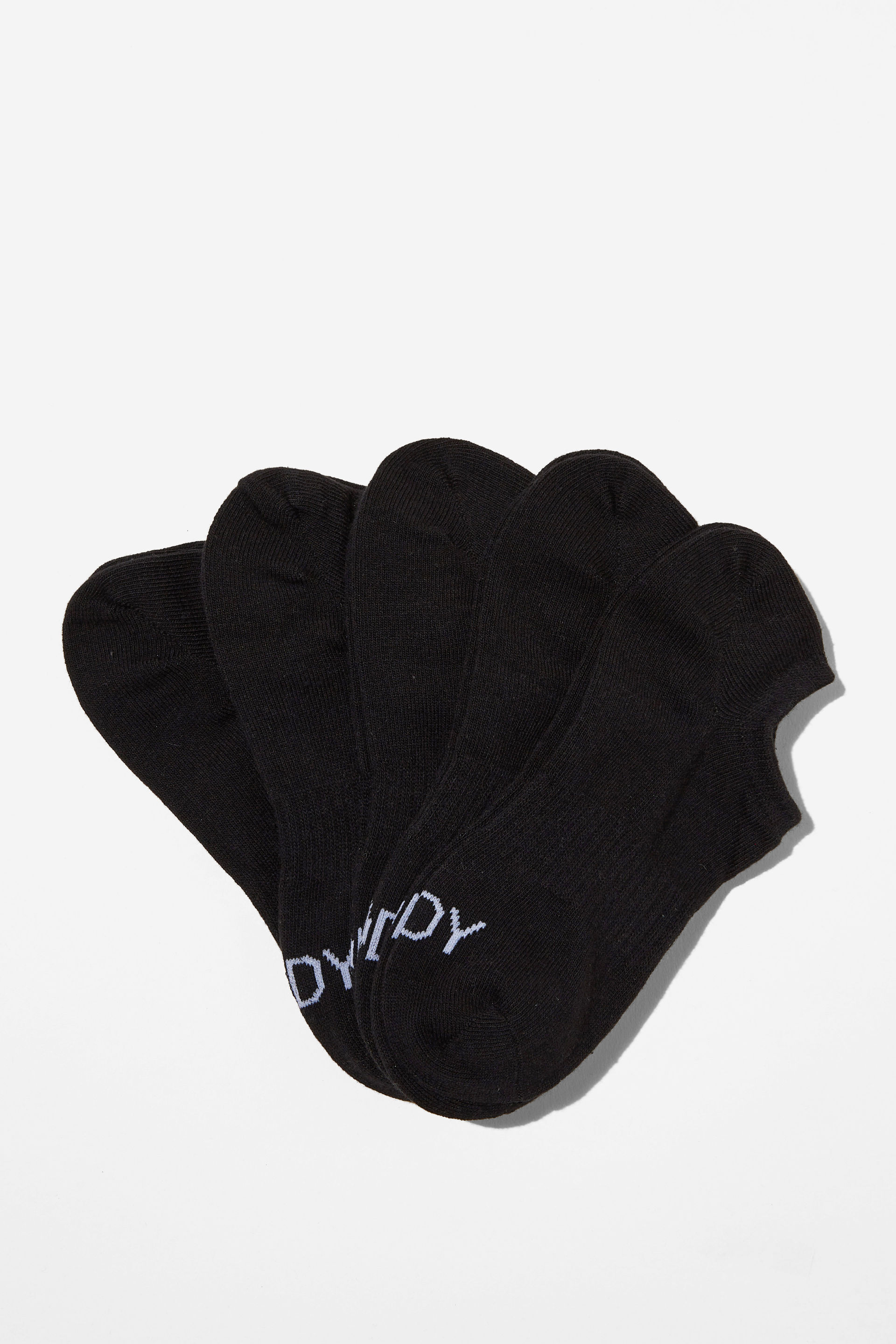 Body Low Cut Sneaker Socks 5Pk black
