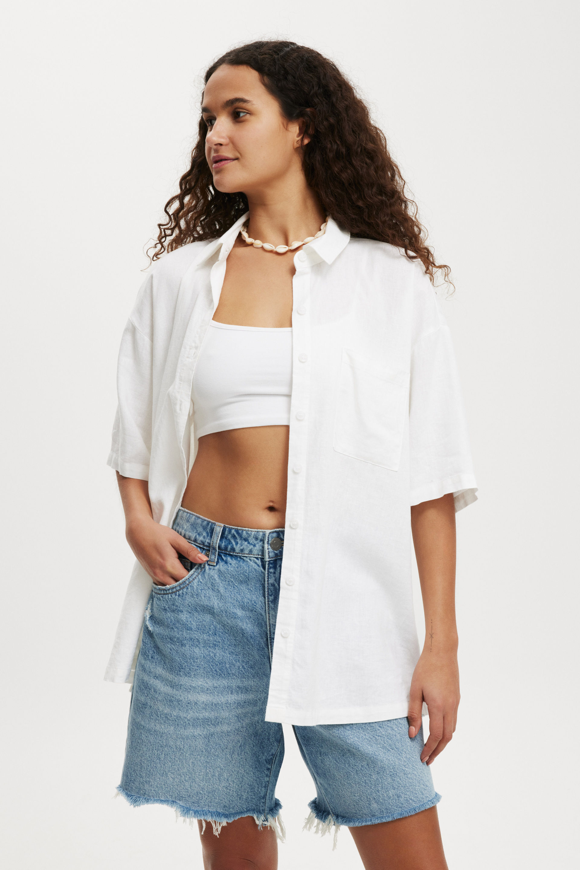 Haven Short Sleeve Shirt white