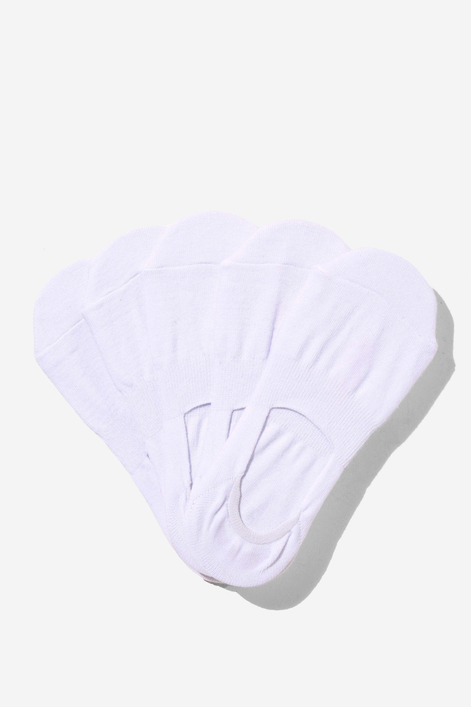 Body Invisible Socks 5Pk white