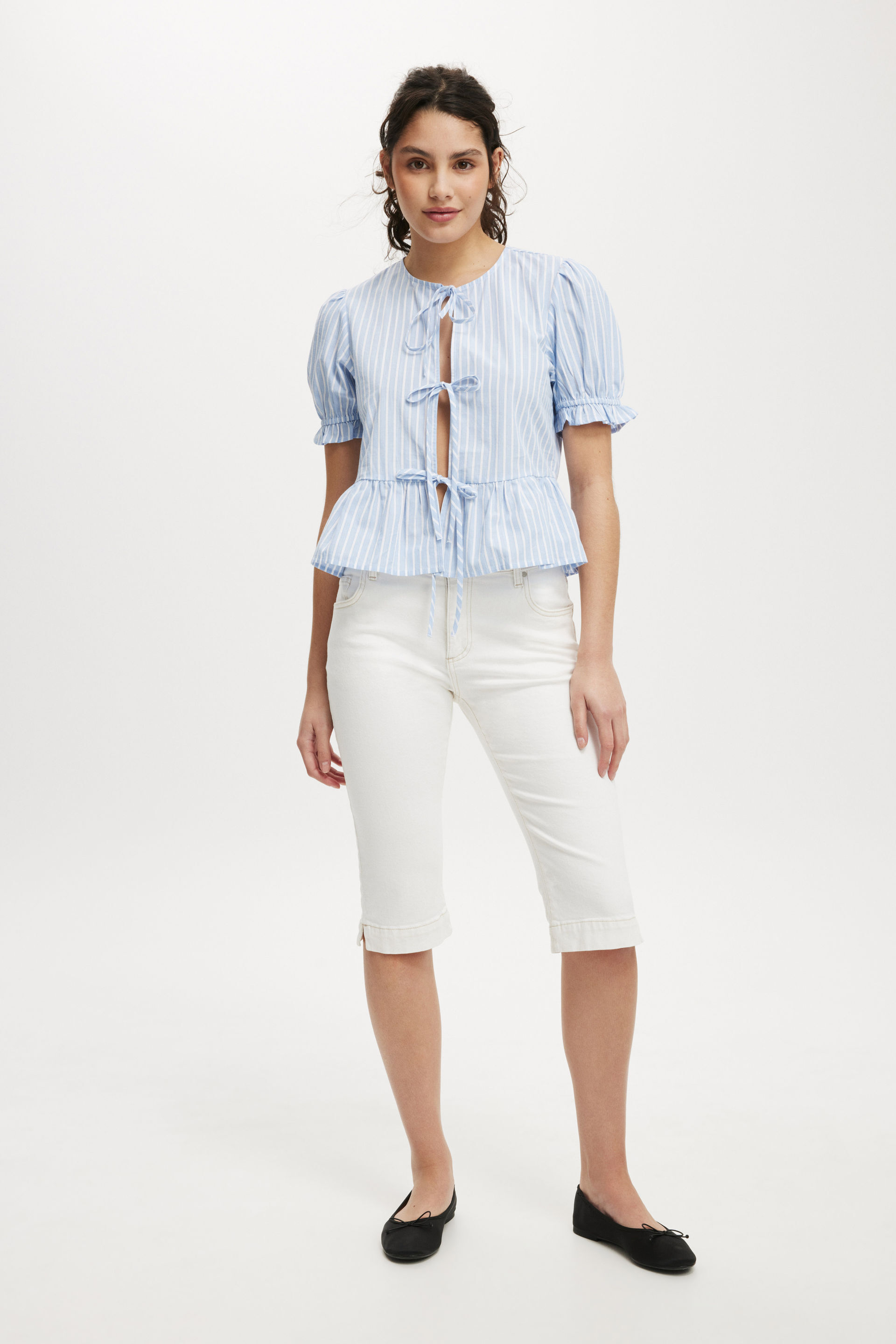 Capri Jean vintage white