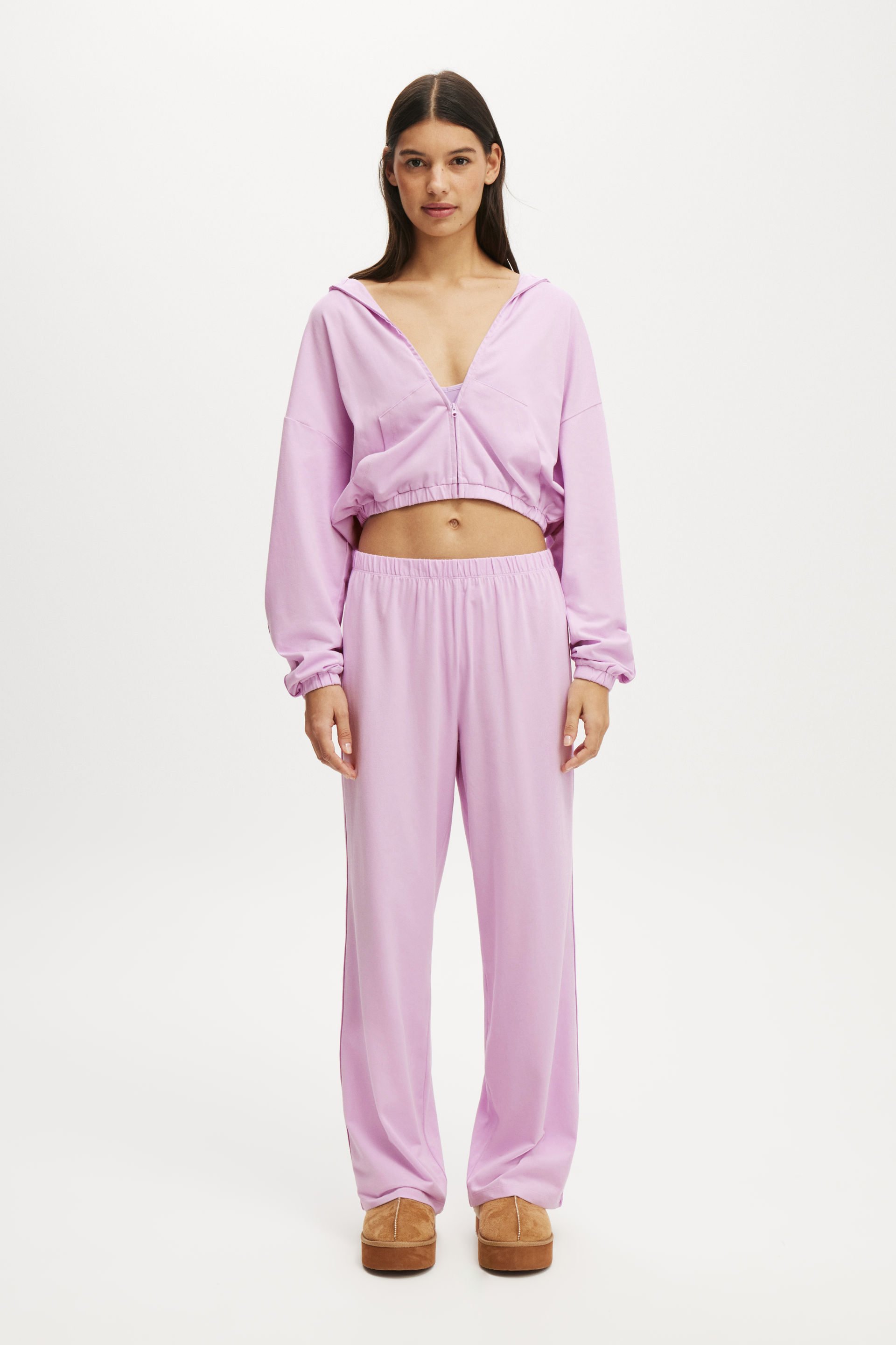 Departure Lounge Wide Leg Pant orchid touch/ violette tulle