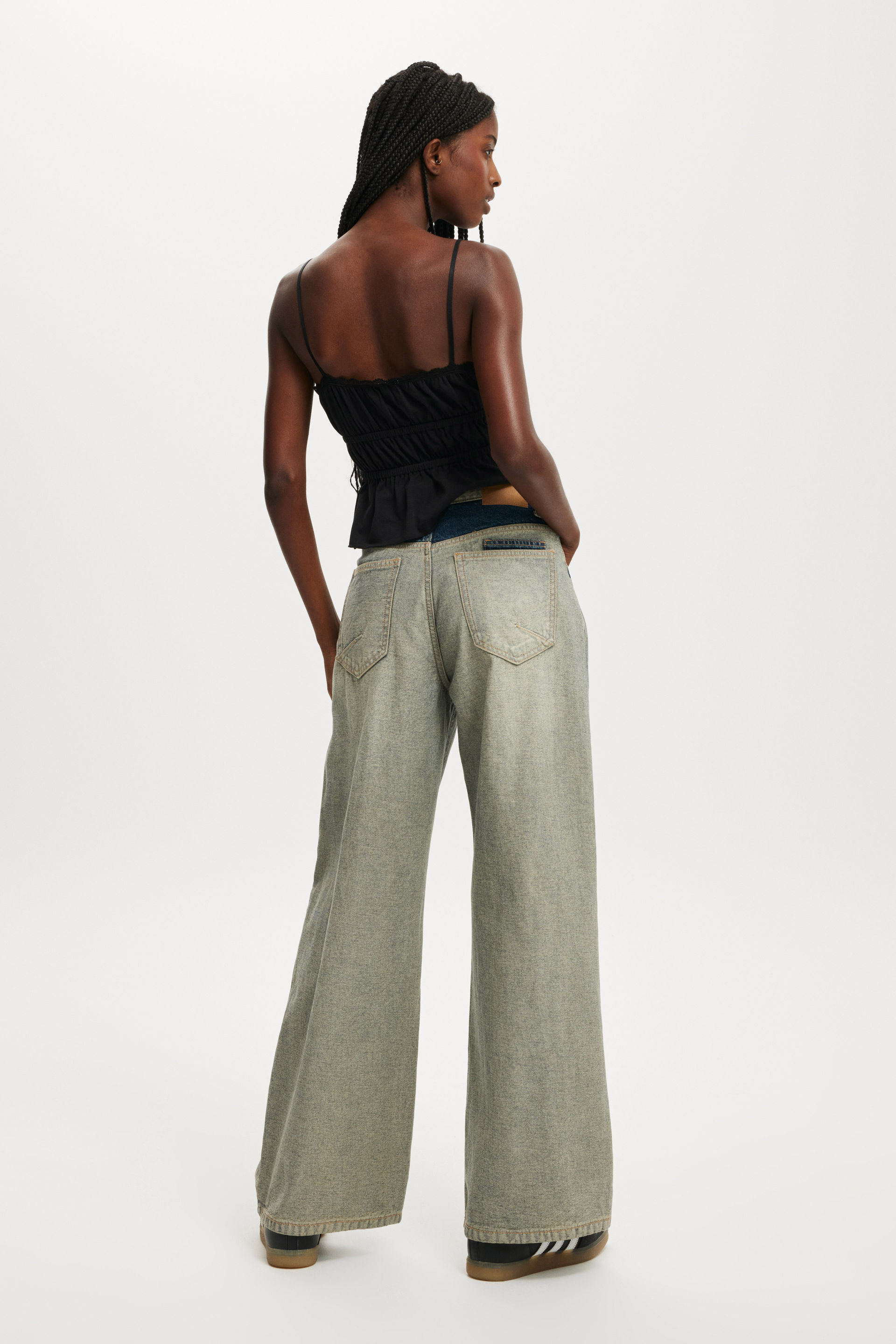 Relaxed Wide Jean blue dusk/reverse