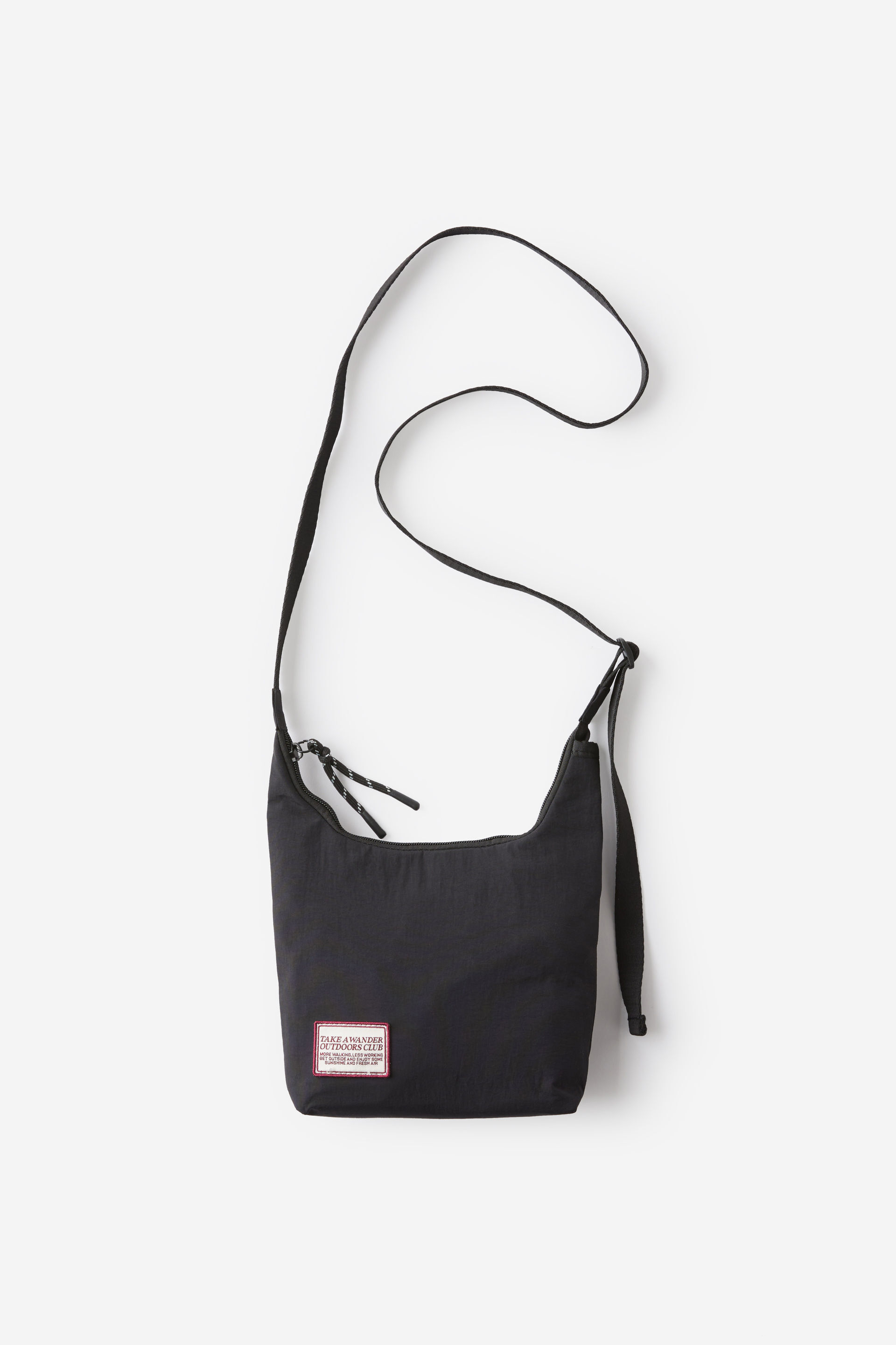 Trail Crossbody Bag black.