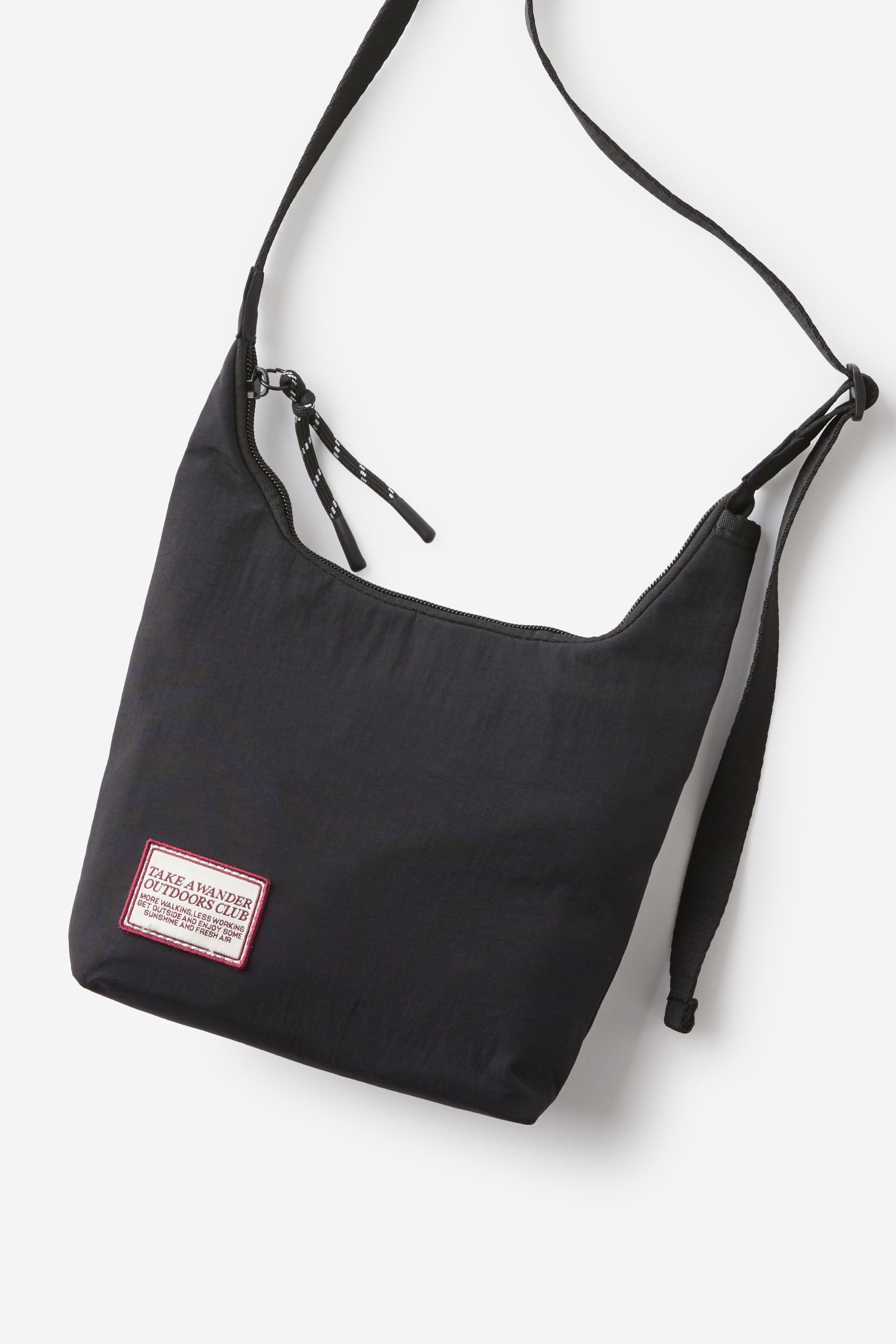 Trail Crossbody Bag black.