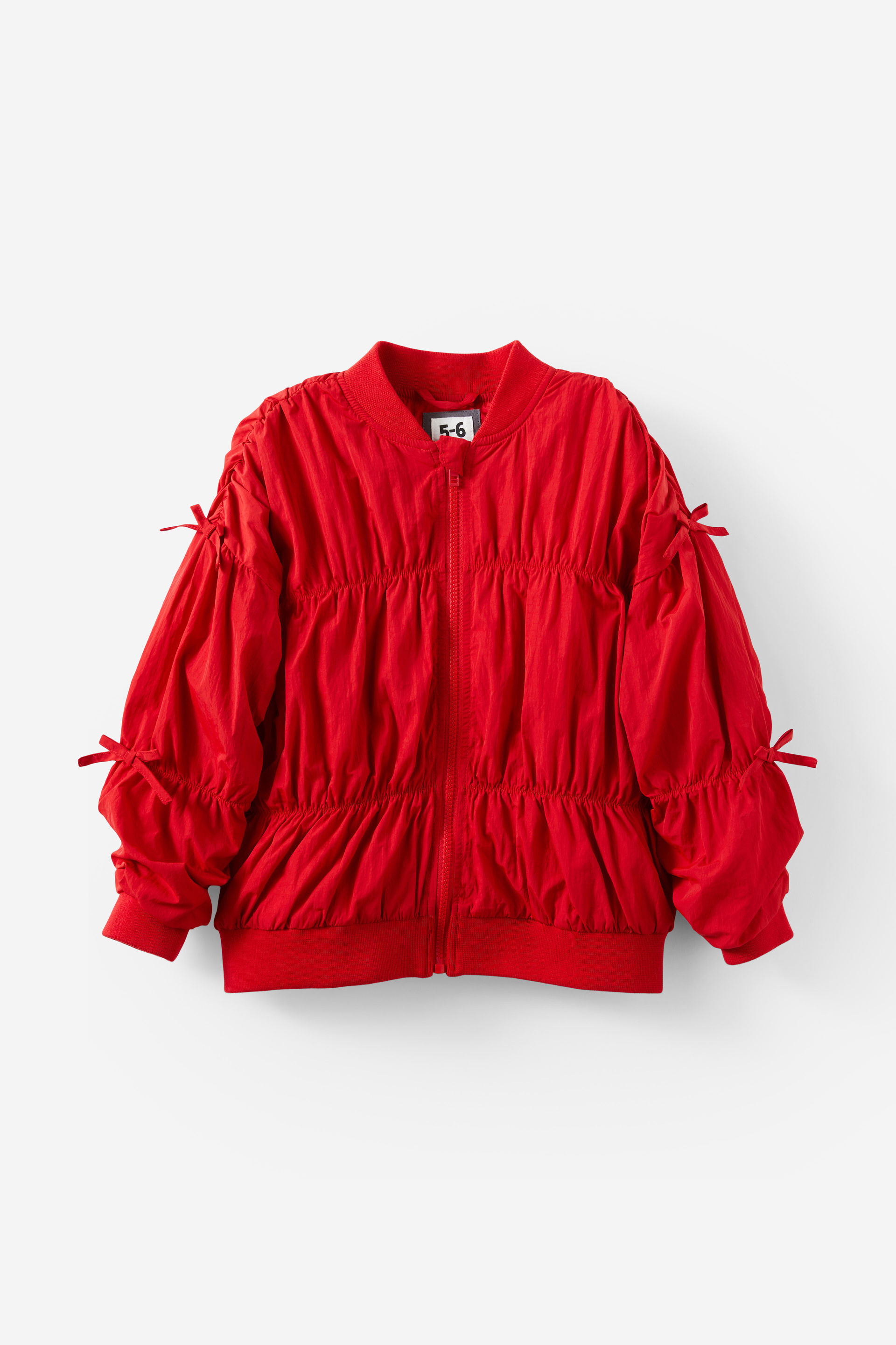 Billie Bomber Jacket varsity red