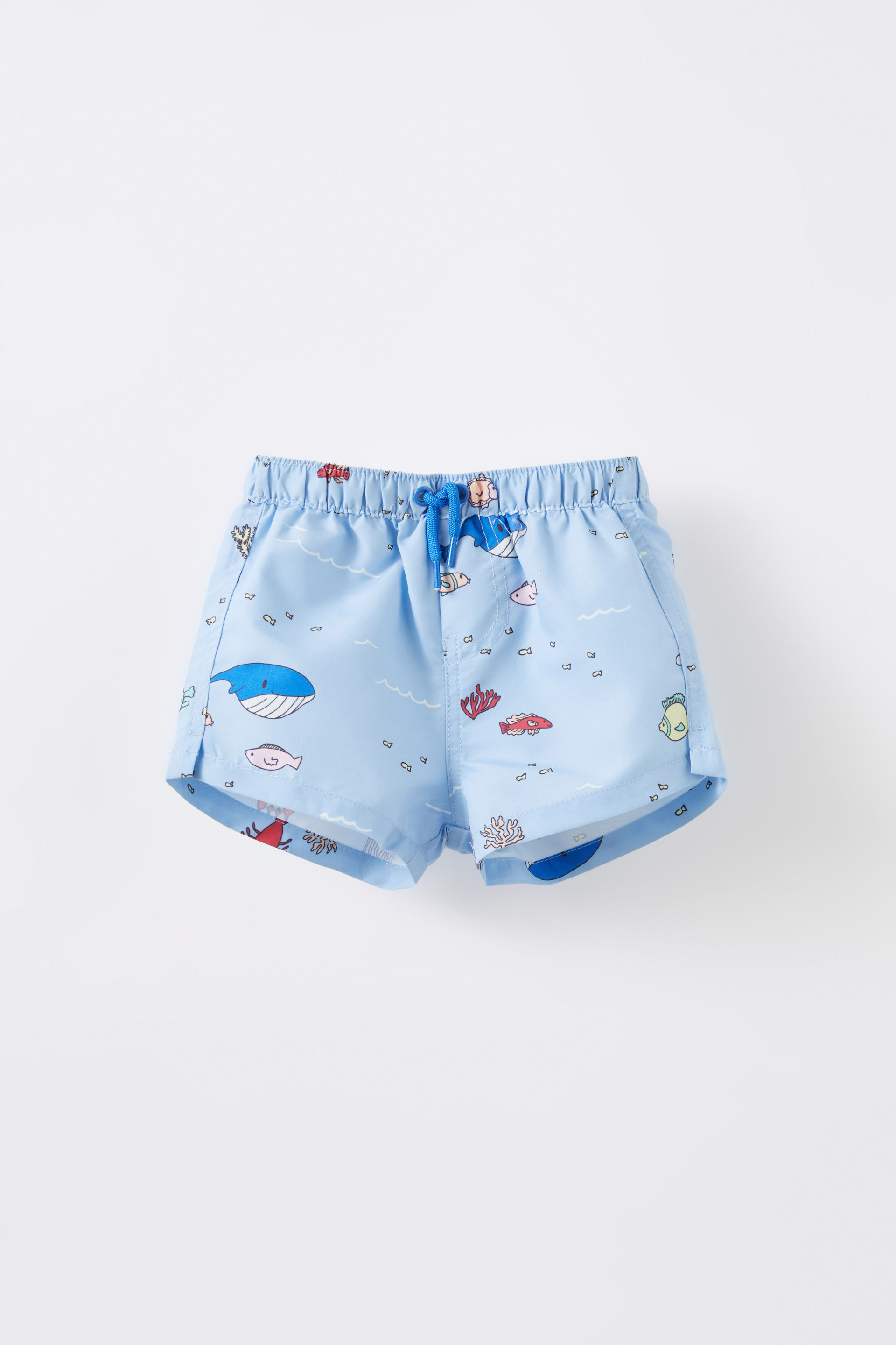 Bailey Swim Short dawn blue/sea creatures
