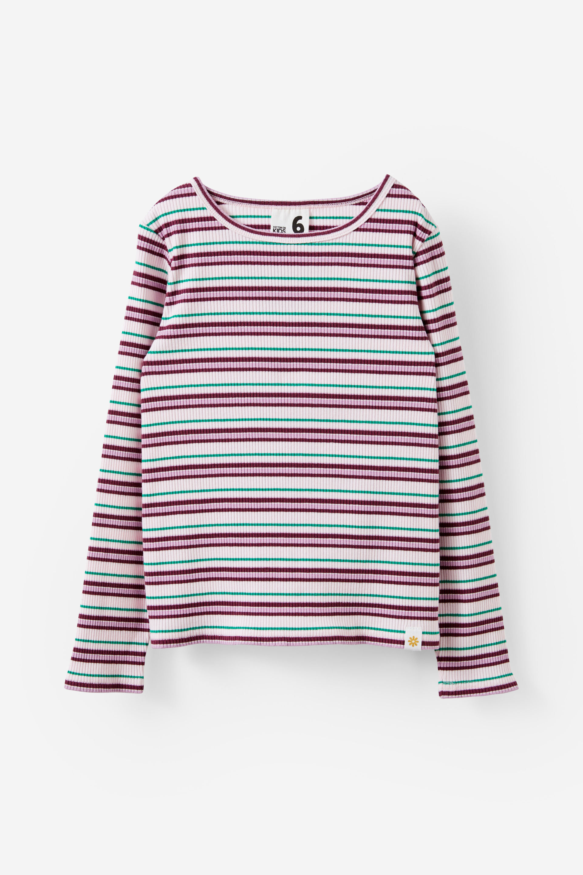 Jade Crew tea party pink/stripe