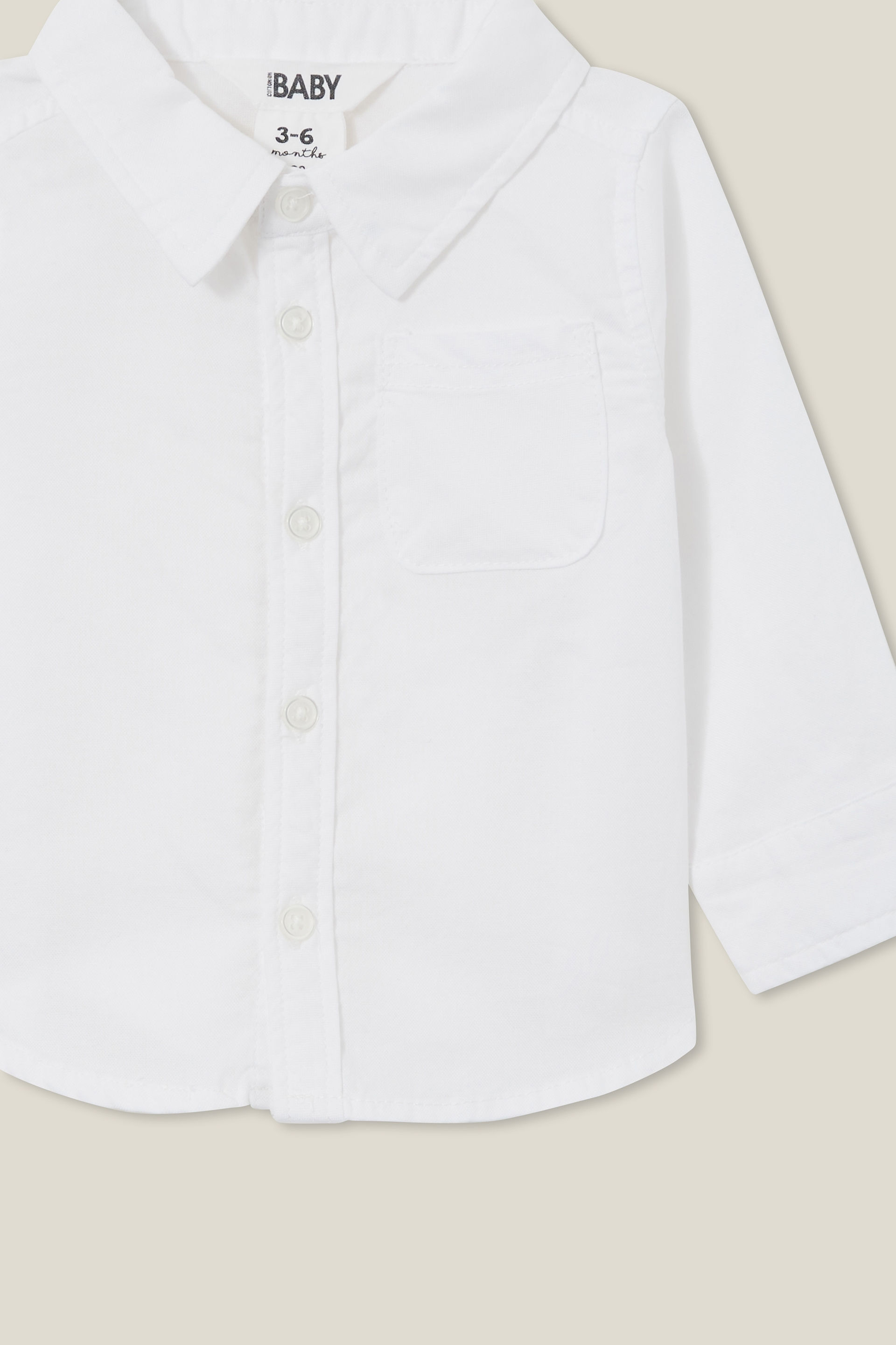 Baby Rugged Shirt vanilla