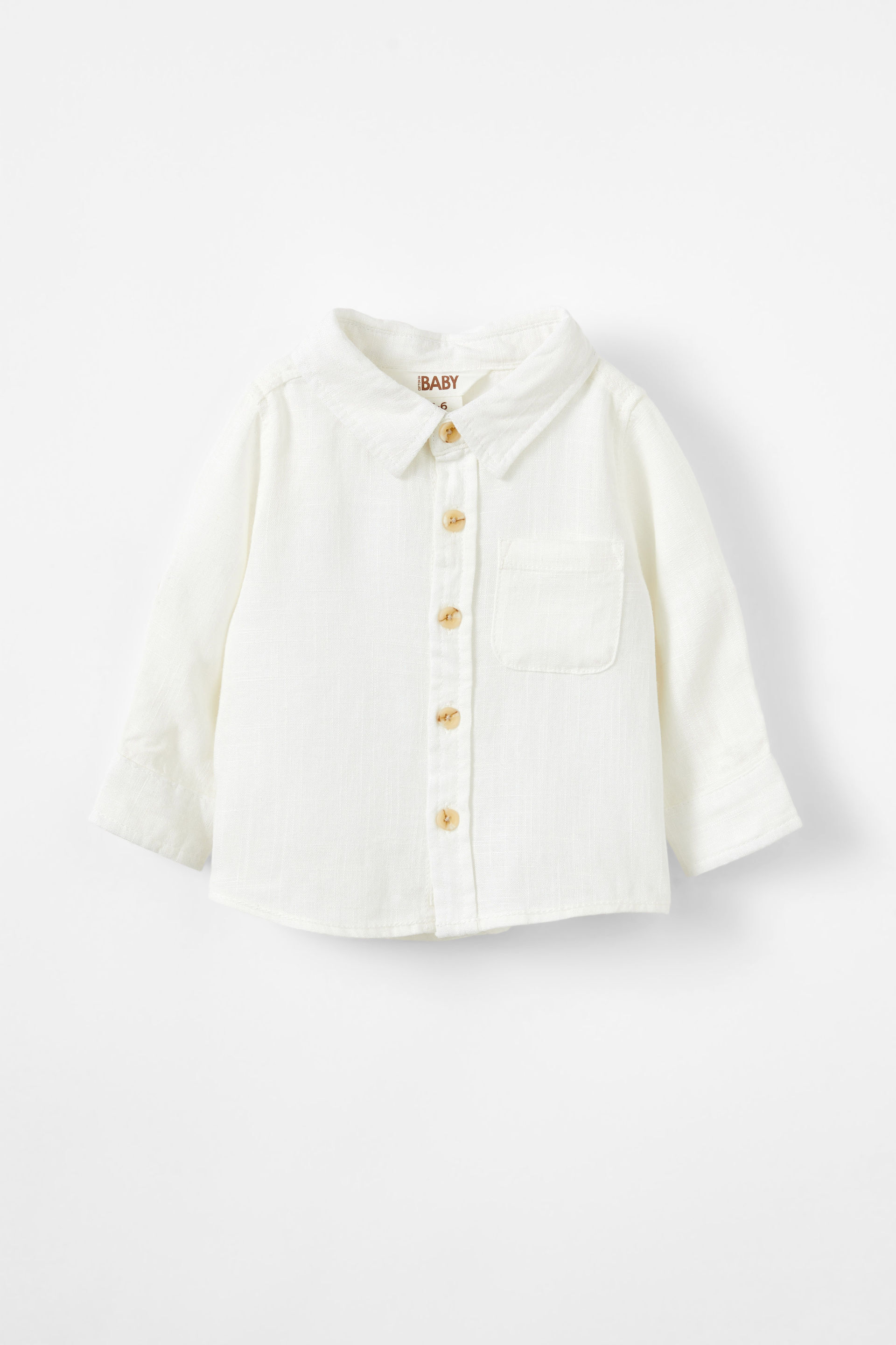 Baby Rugged Shirt vanilla