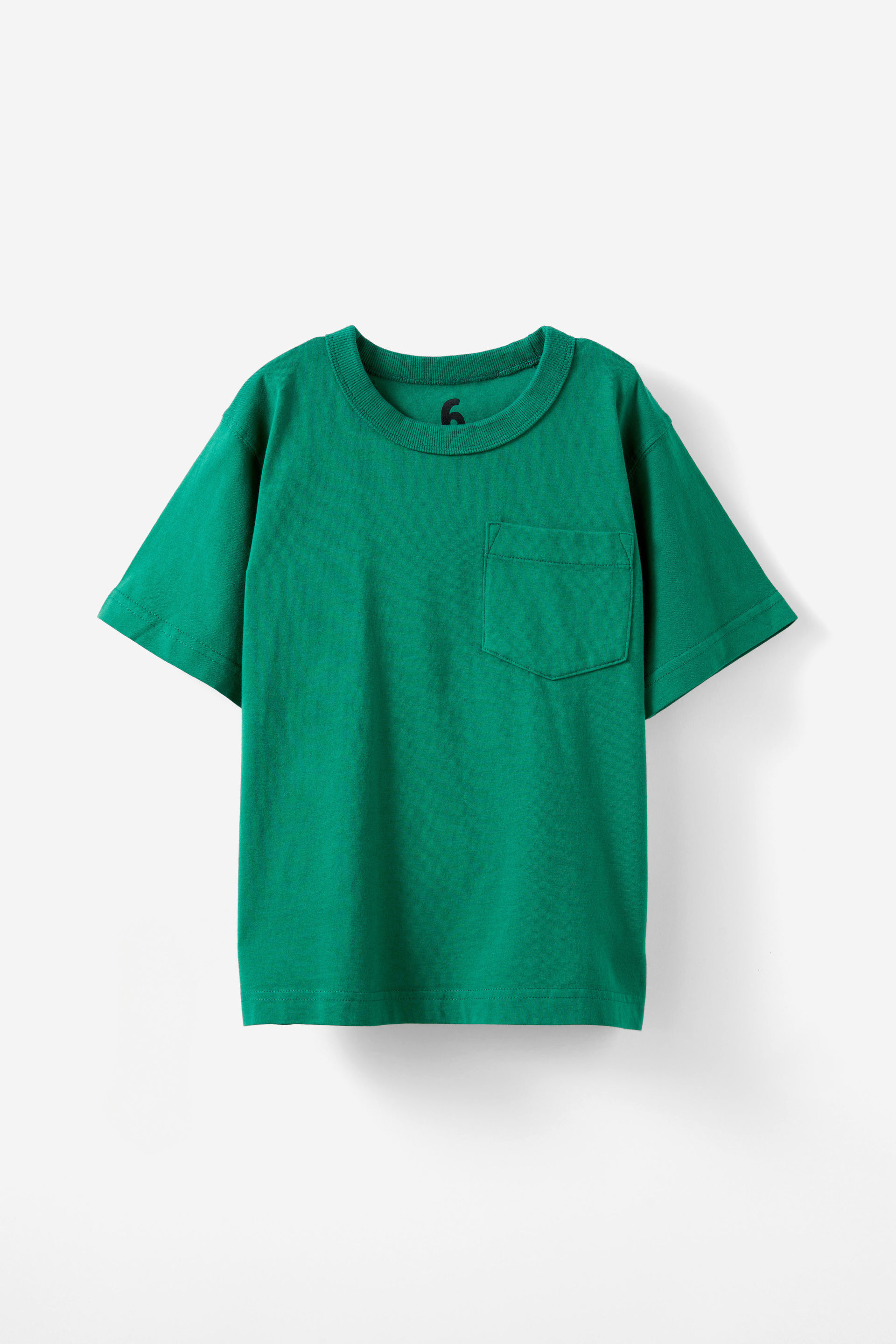 The Essential Short Sleeve Tee varsity green wash