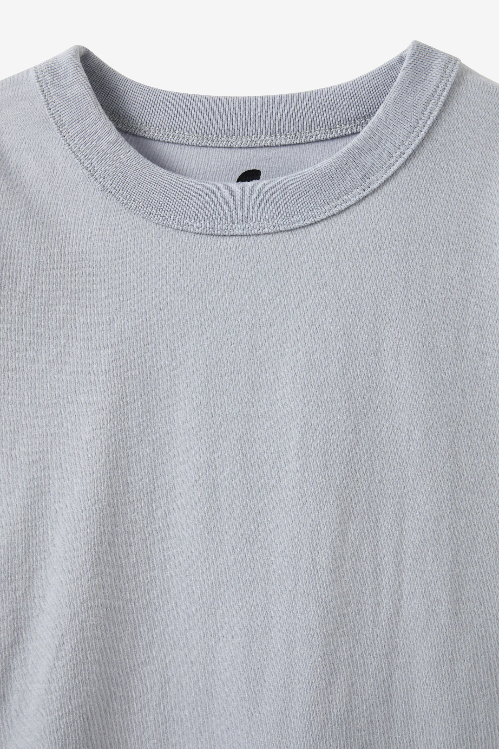 The Essential Short Sleeve Tee cumulus grey
