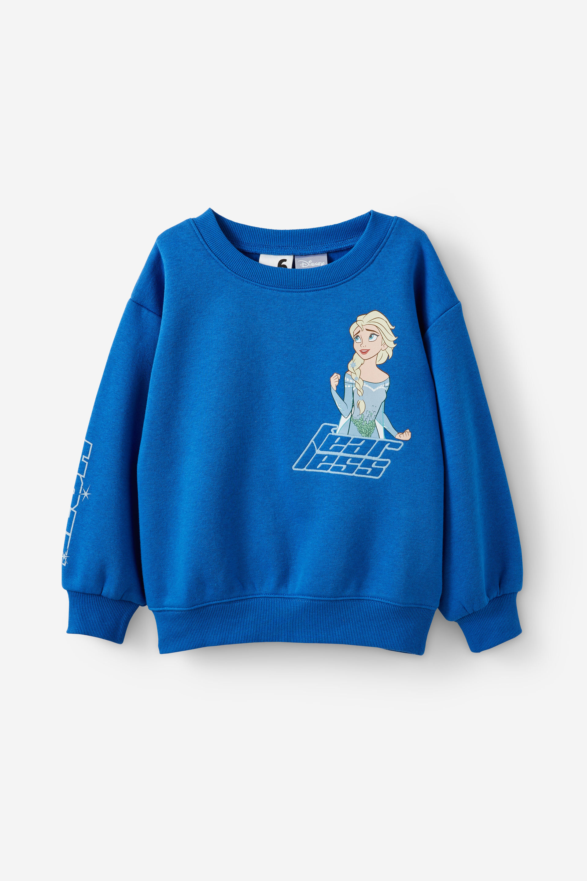 Elsa Dusty Fleece Crew Neck lcn dis elsa/harbour blue