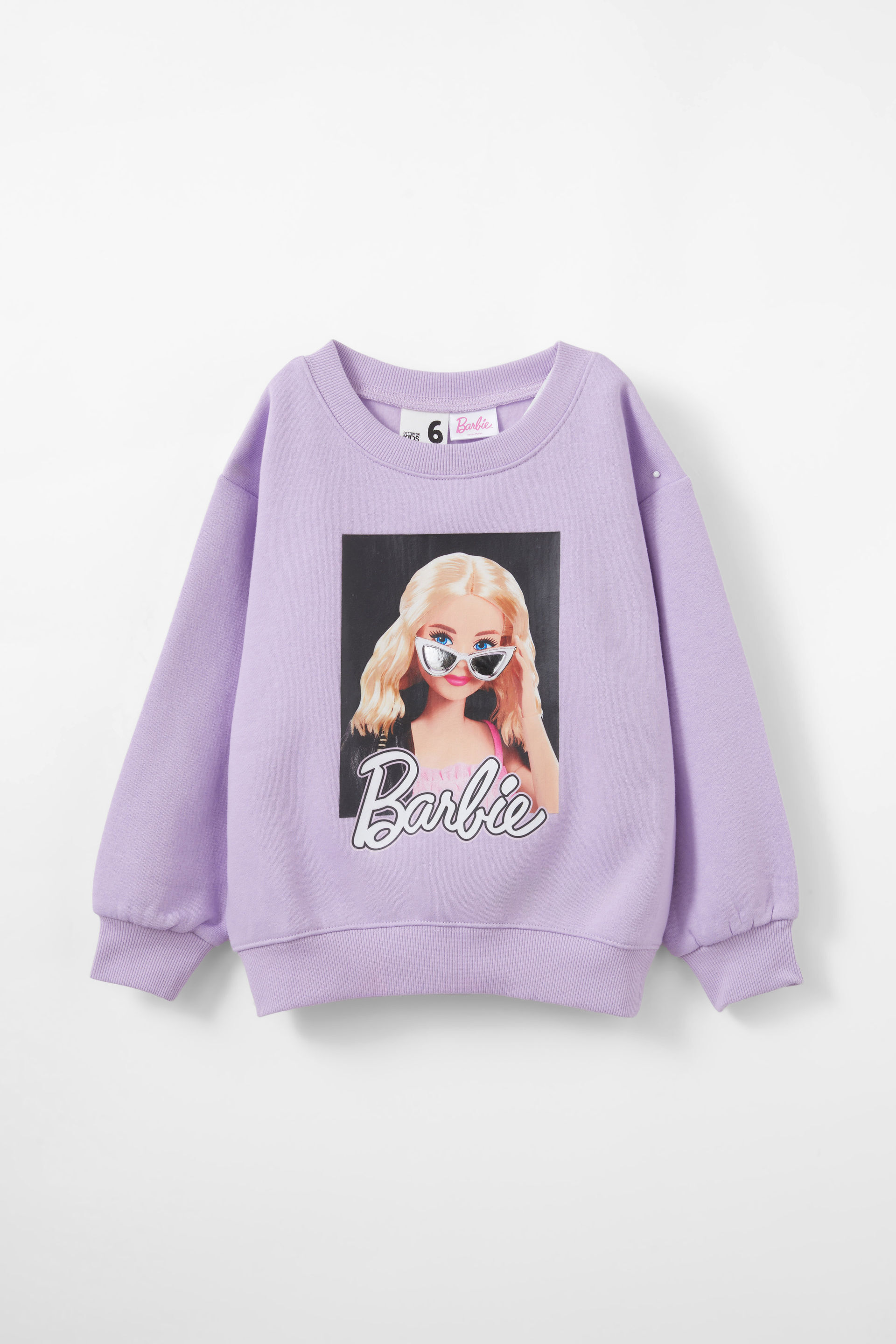 Barbie Dusty Fleece Crew Neck lcn mat barbie/lilac drop