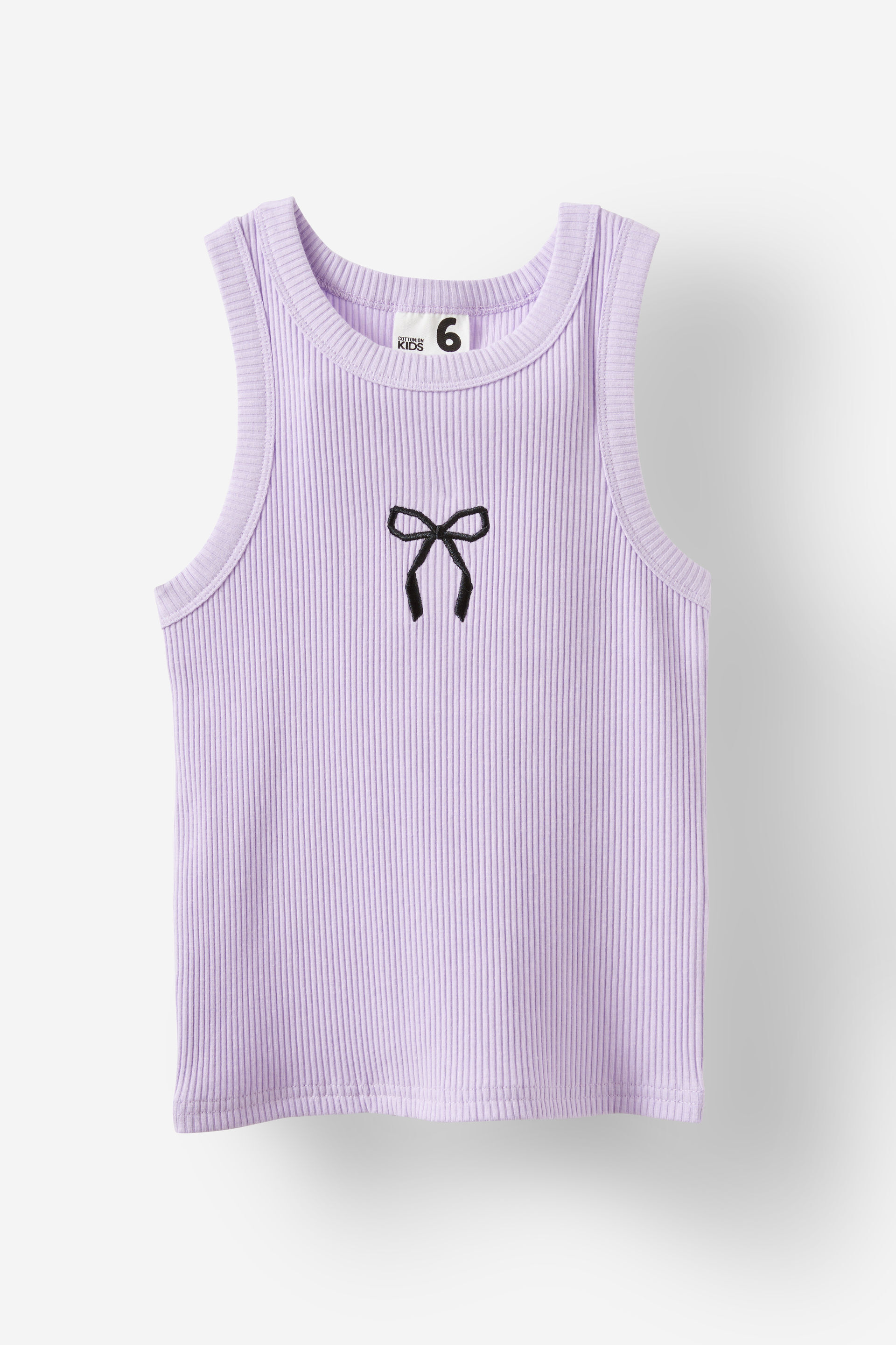 Eleanor Tank vintage lilac/bows