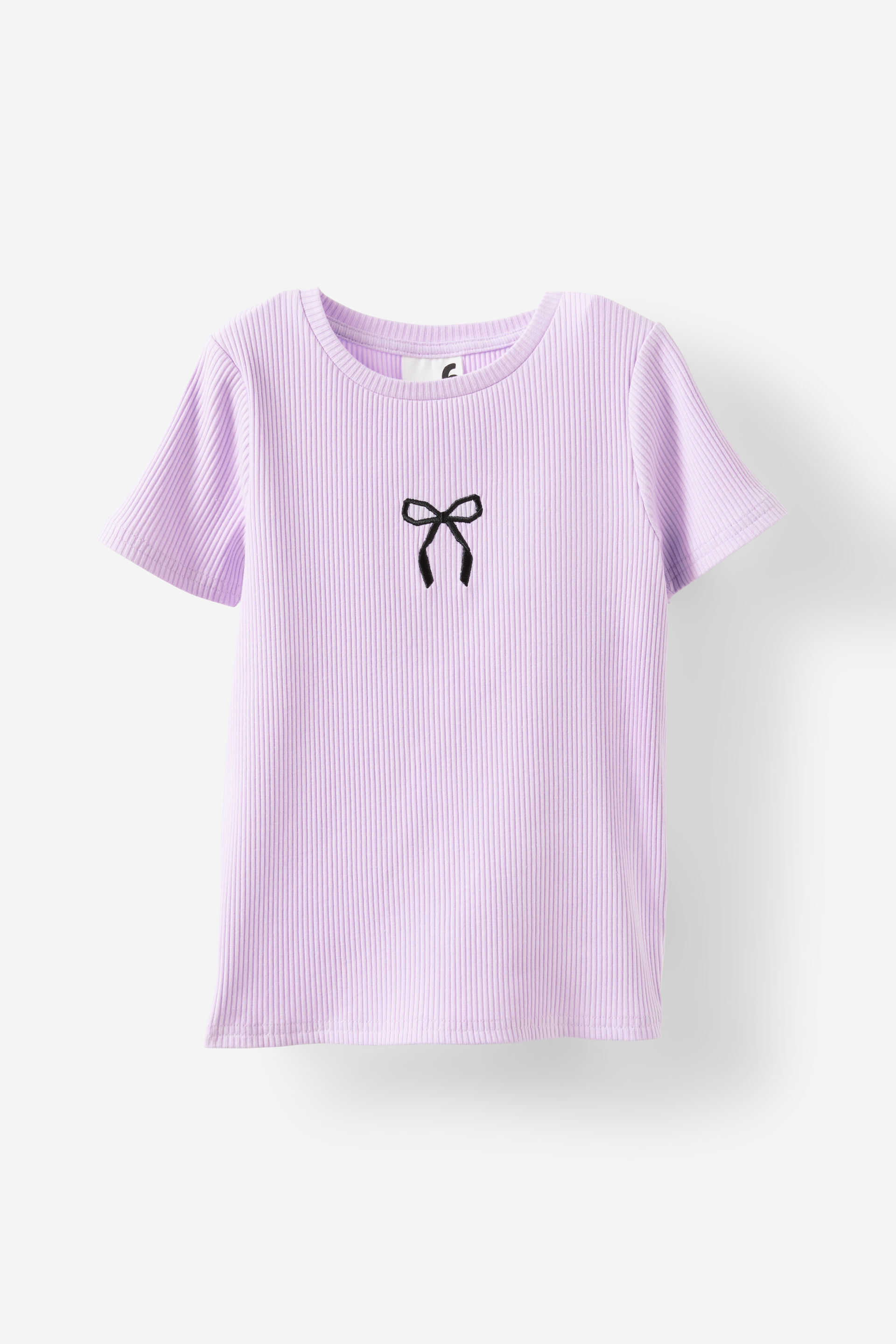 Raya Baby Tee vintage lilac/bows