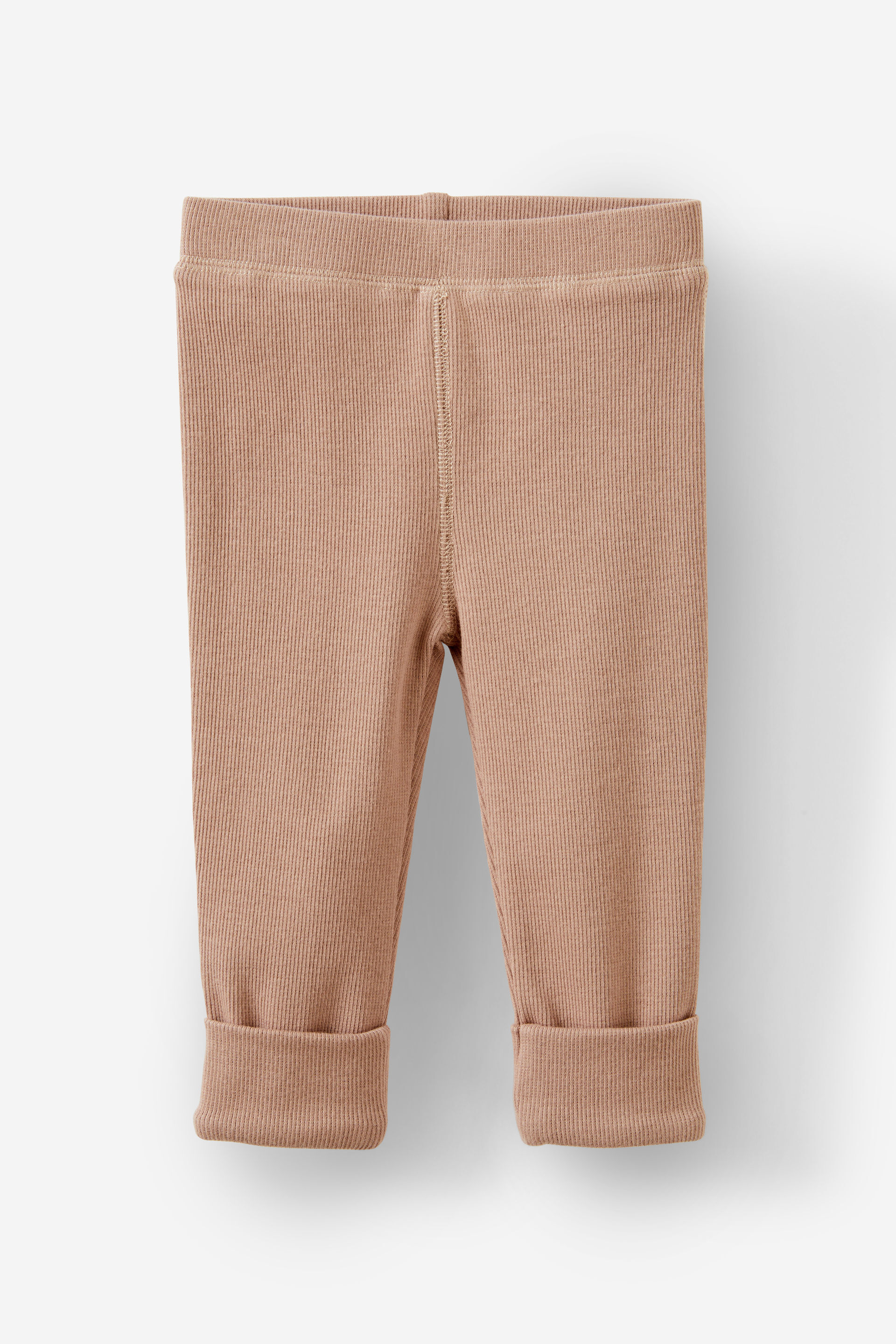 The Row Rib Skinny Legging oatmilk