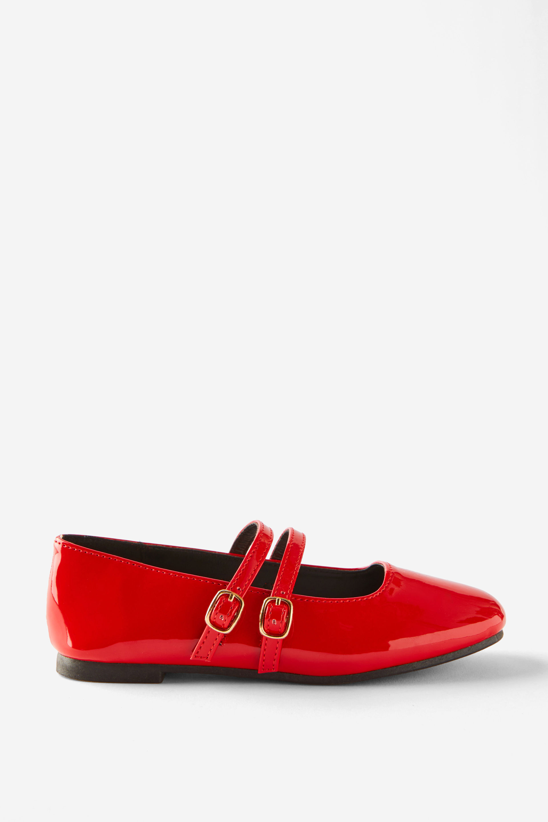 Olivia Ballet Flat red patent/square toe