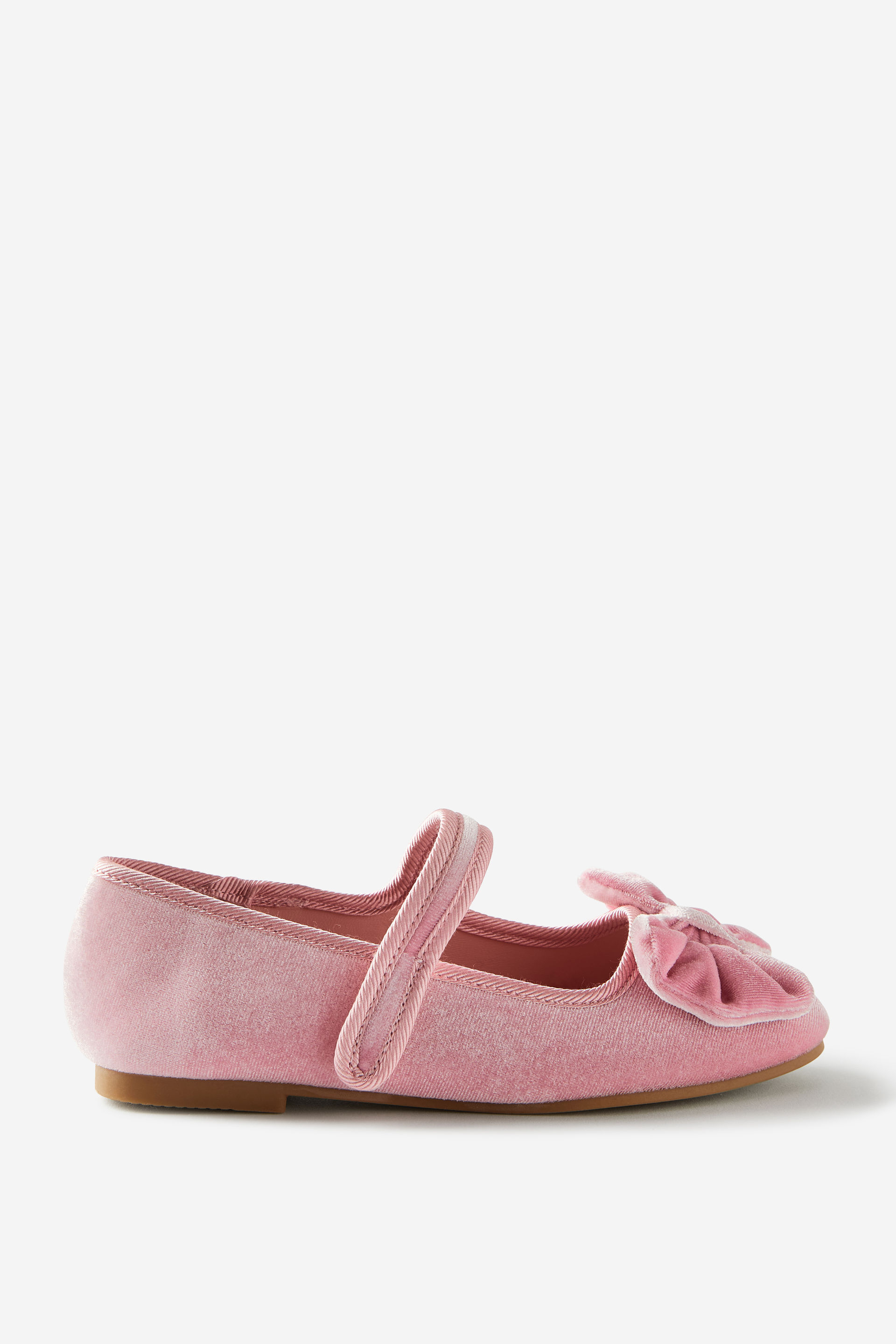 Olivia Ballet Flat pink velvet