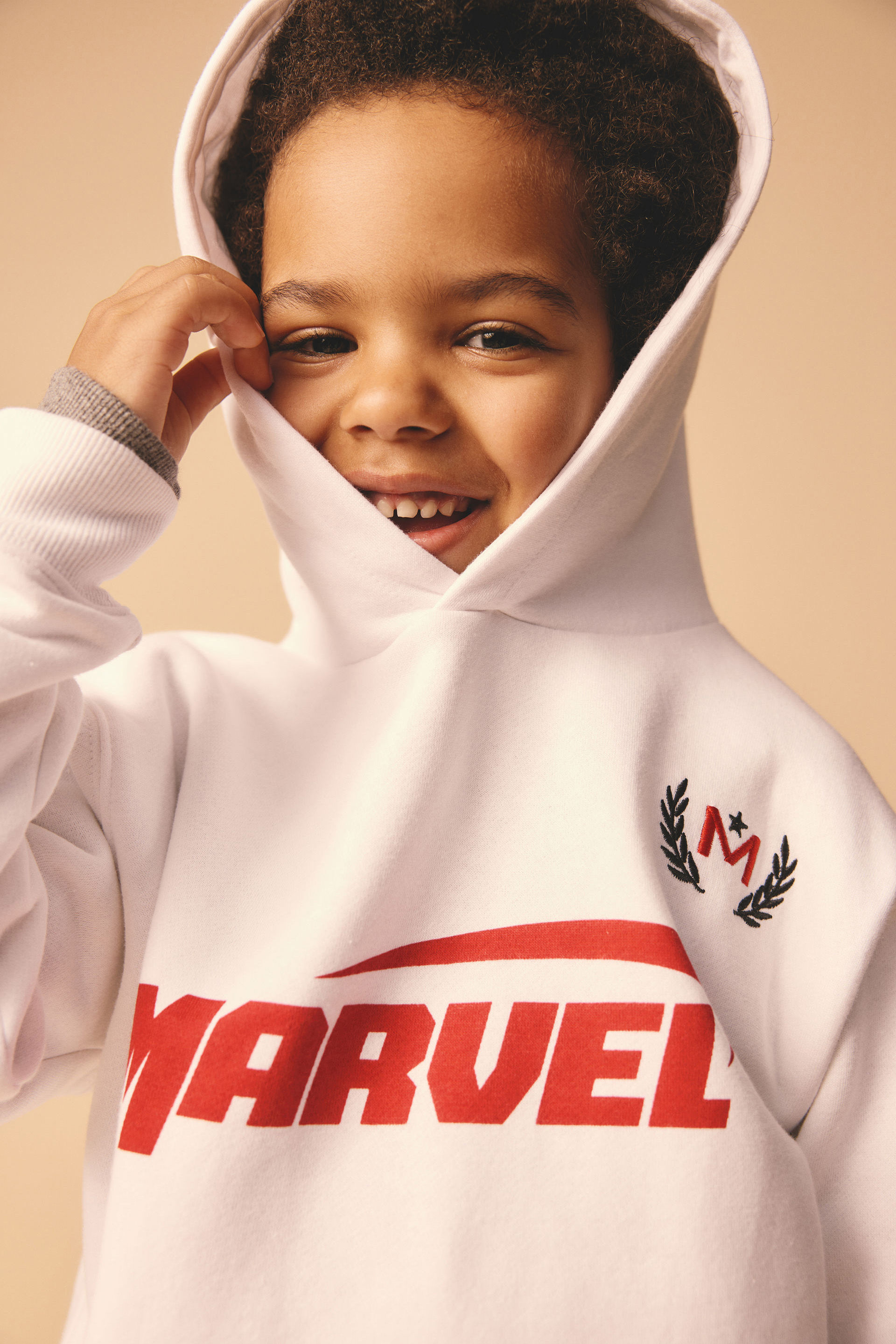 Marvel Emerson Hoodie lcn mar white/marvel