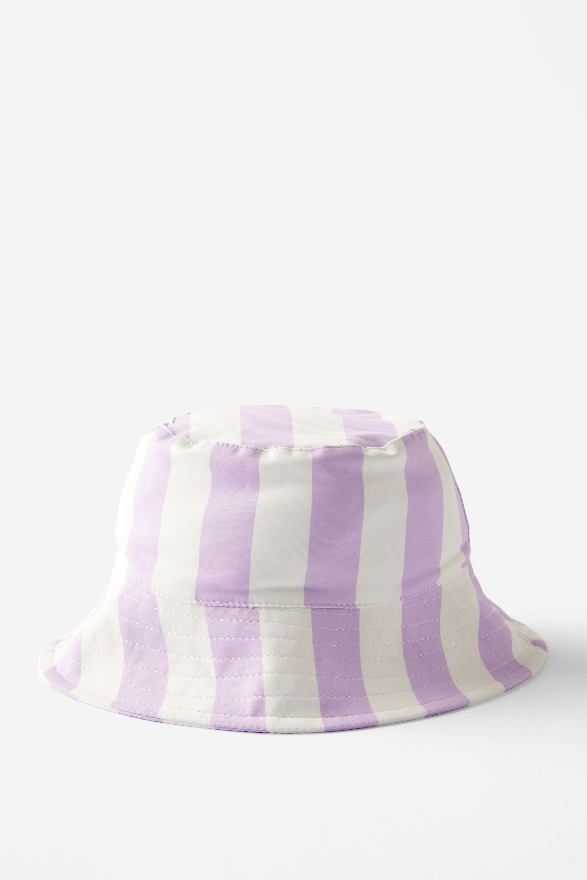 Baby Swim Bucket Hat vintage lilac/bold stripe