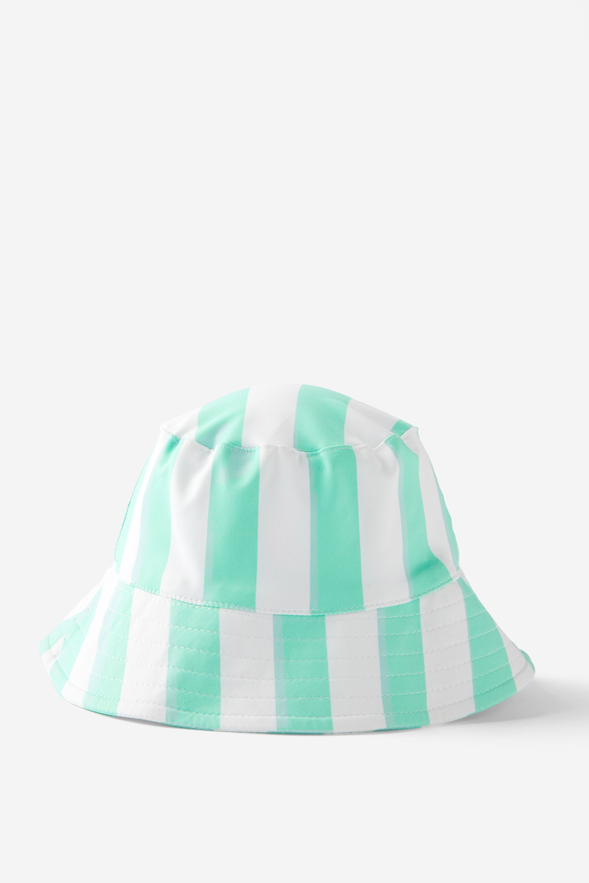 Baby Swim Bucket Hat mint breeze/bold stripe