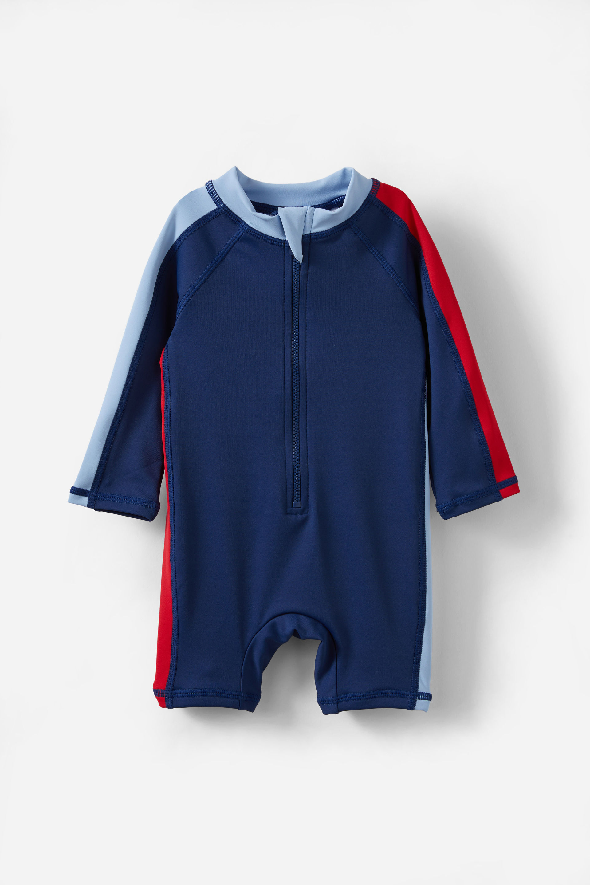 Cameron Long Sleeve Swimsuit navy ink/colourblock