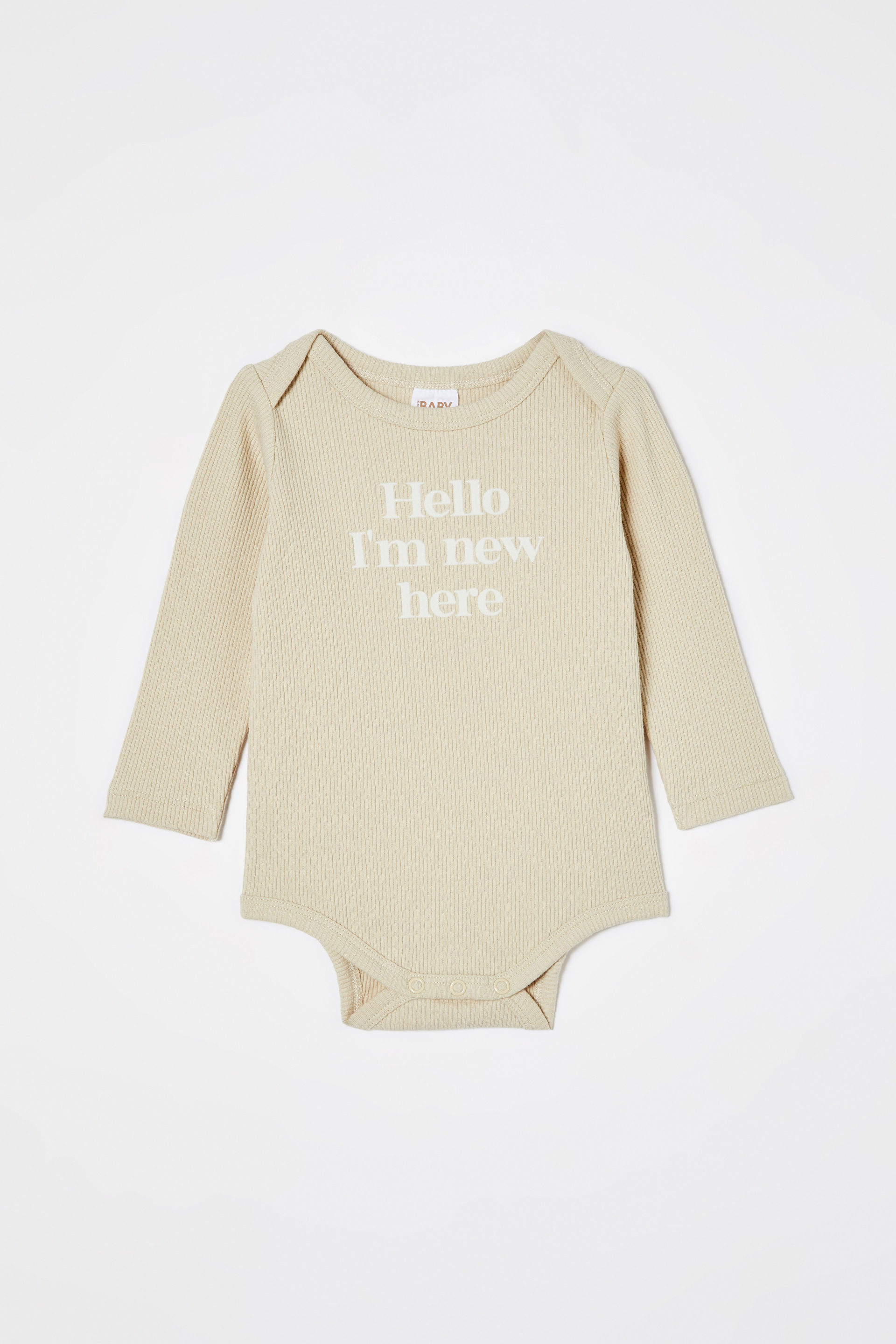 Organic Pointelle Long Sleeve Bubbysuit rainy day/i m new here