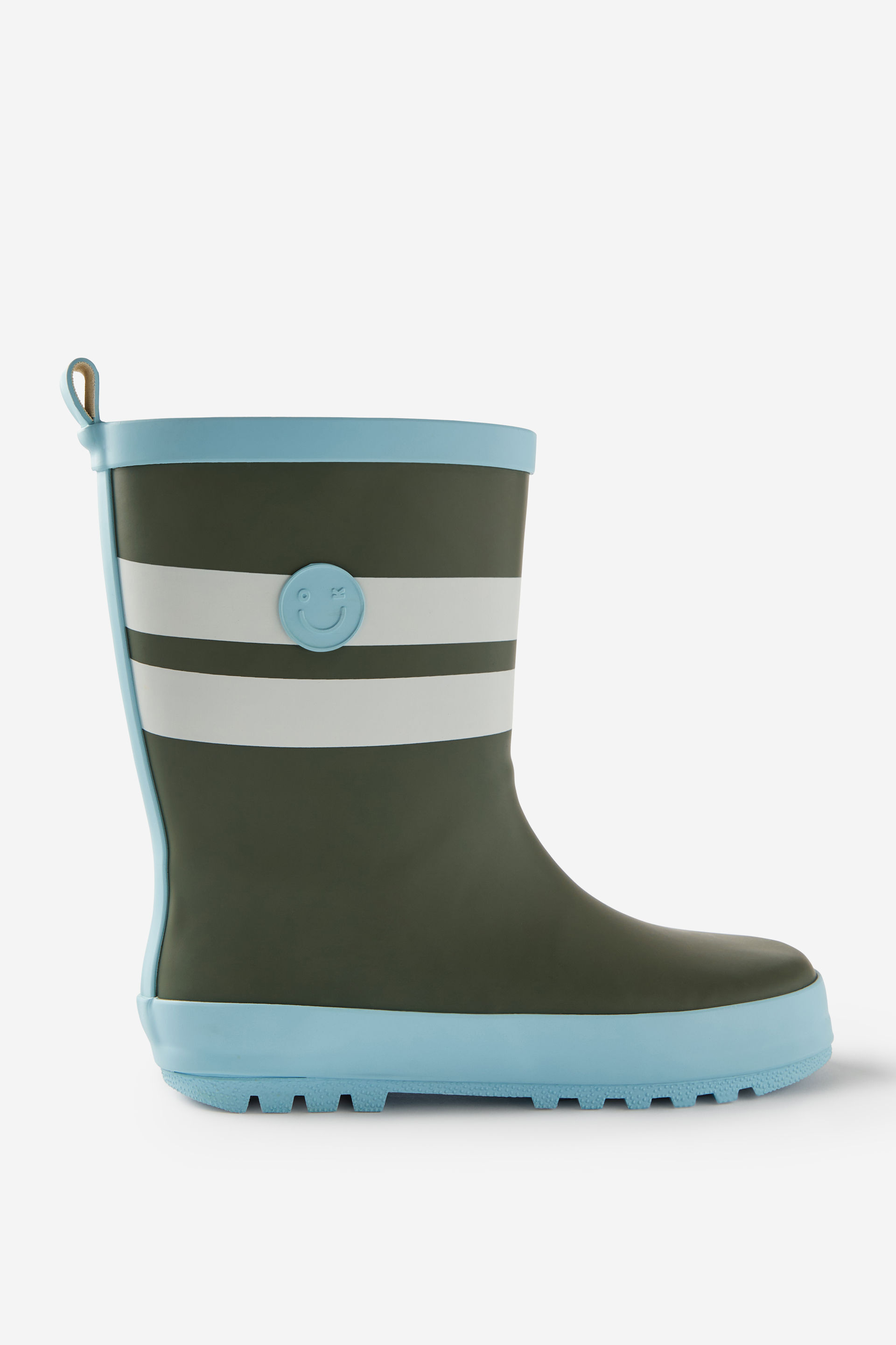 Kids Rainboot khaki green/dawn blue