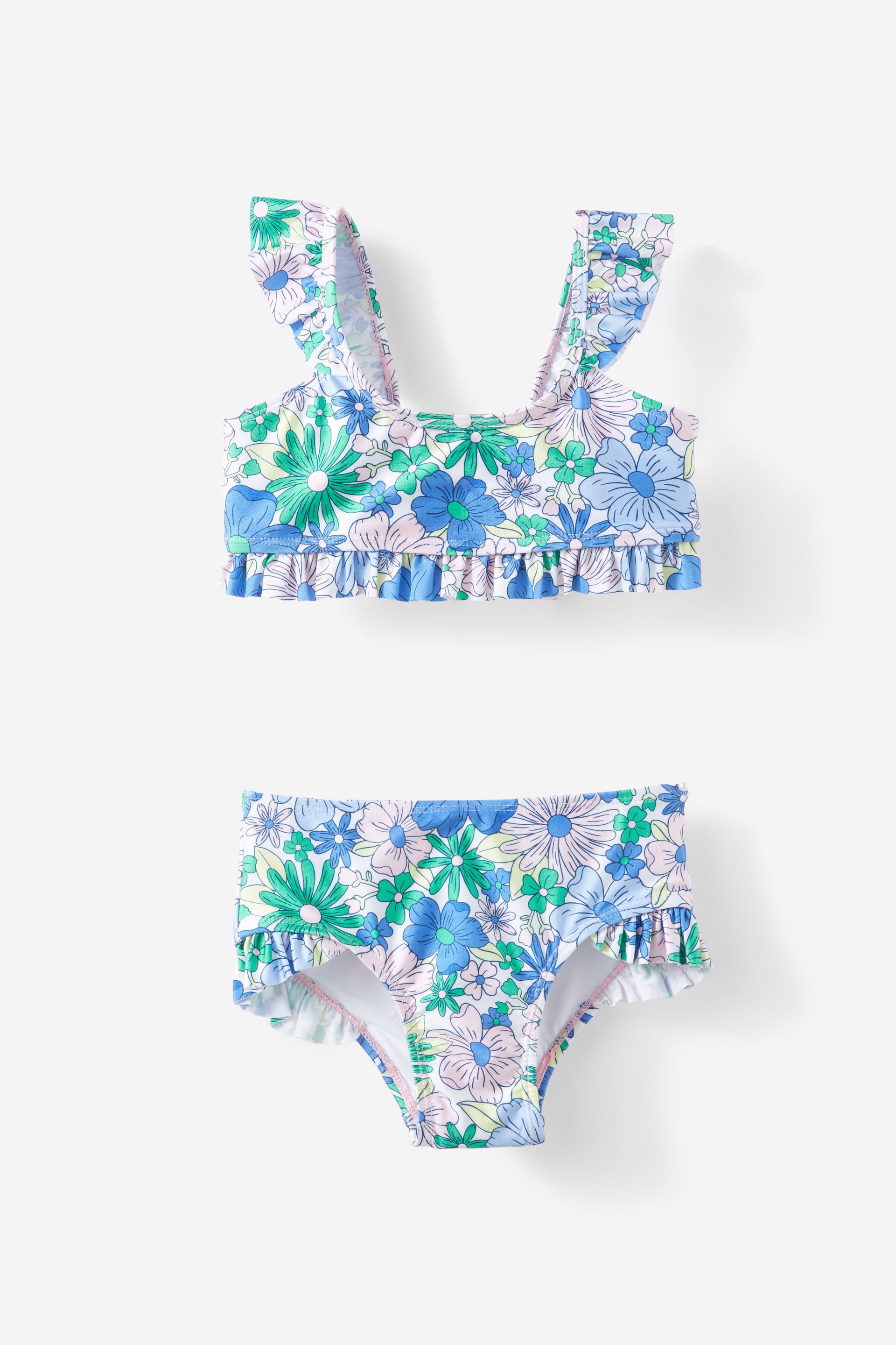 Emily Bikini vanilla retro floral