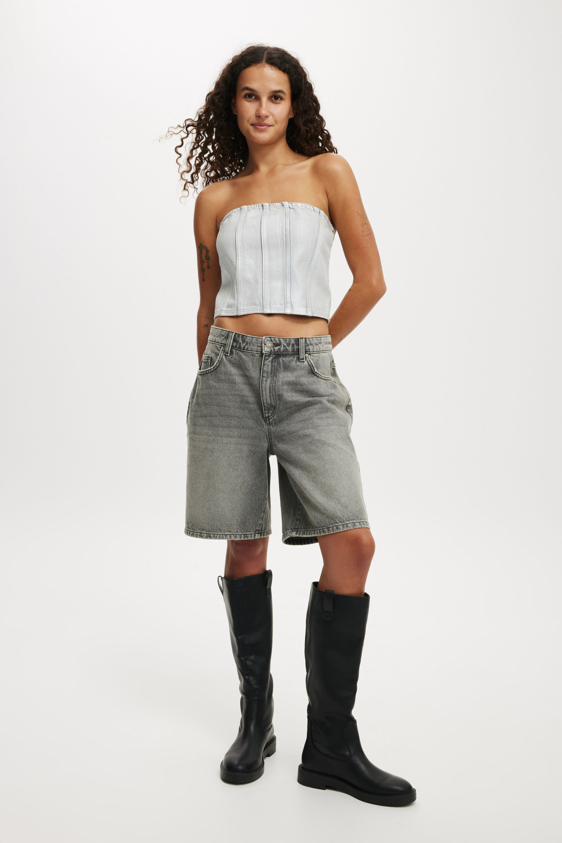 1838-denim-tube-top-metallic-ash-grey-1.jpg