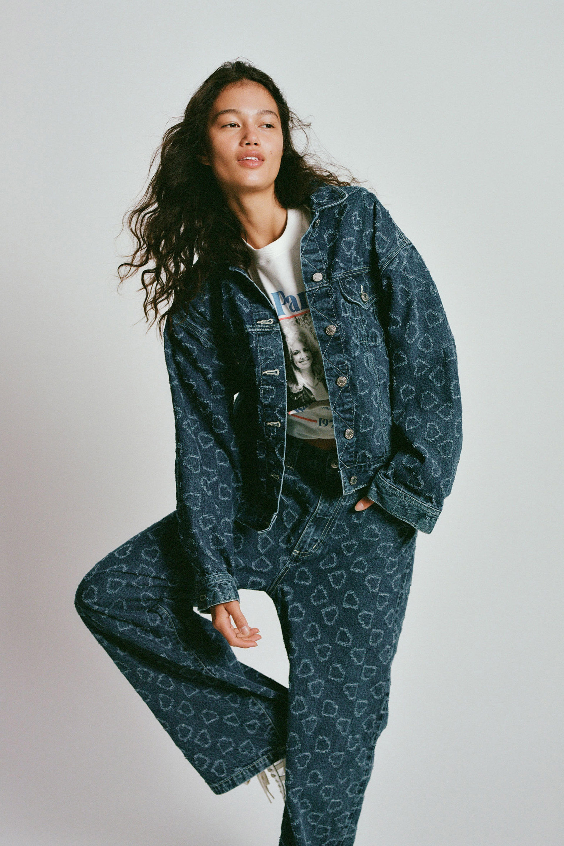 Original Denim Jacket atlantic blue/heart