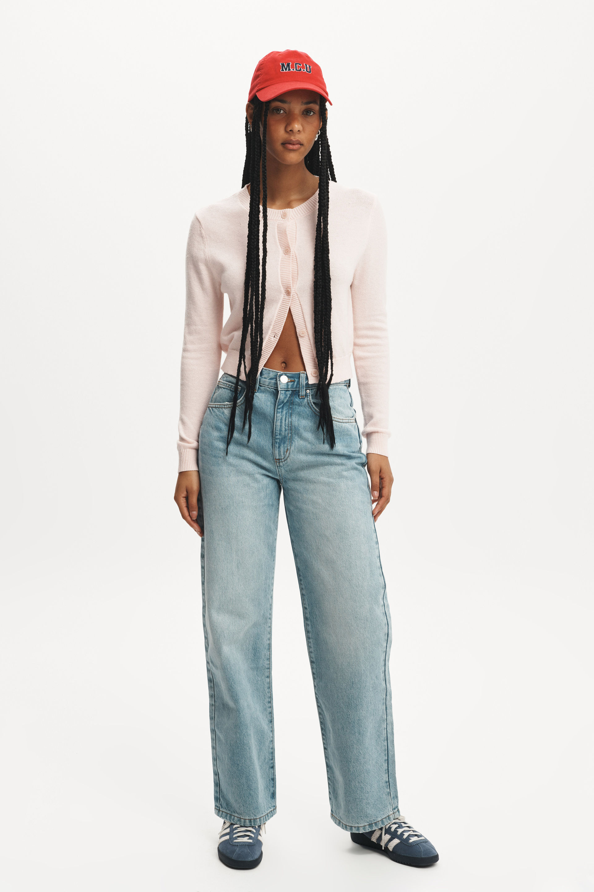 Loose Straight Jean bondi blue