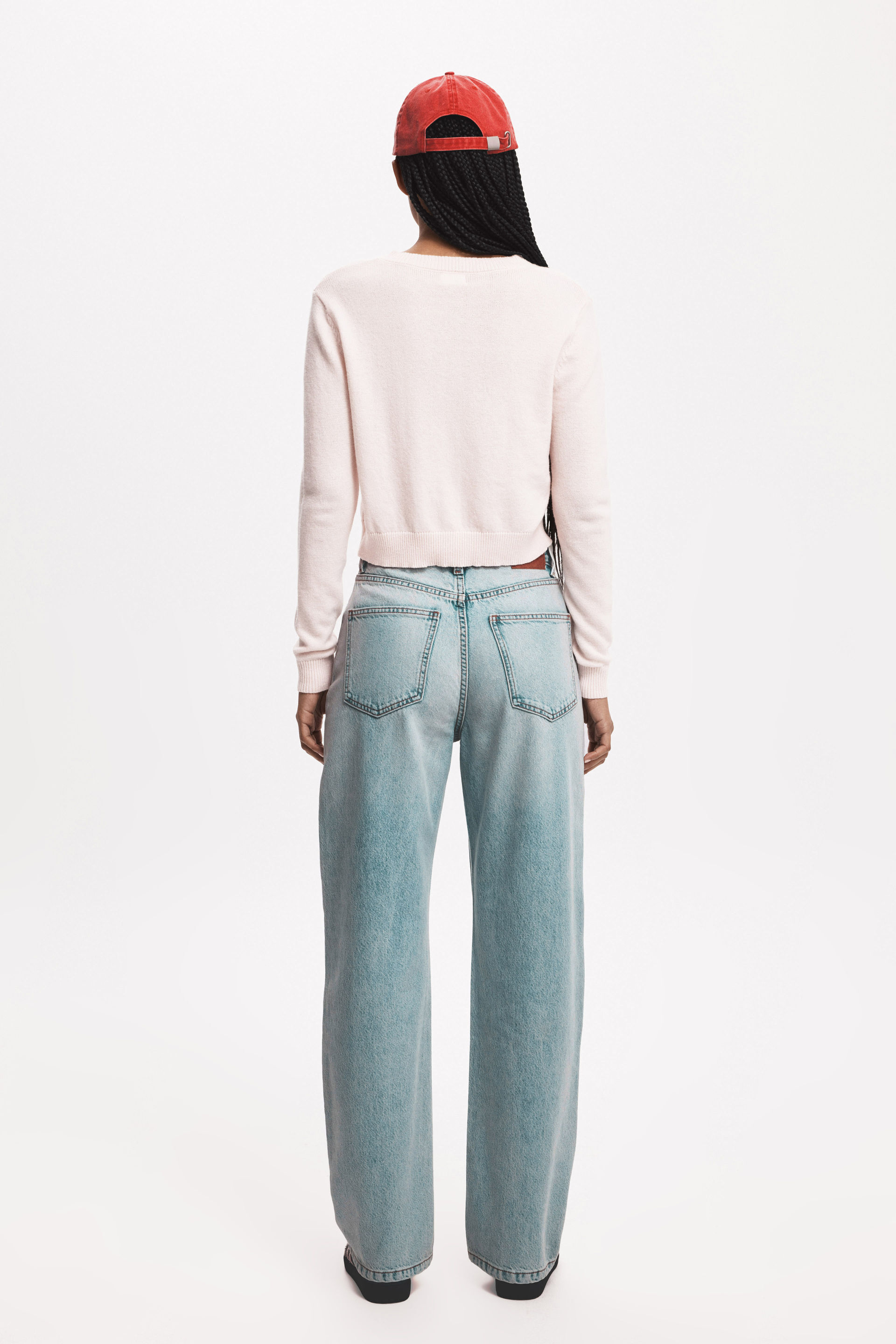 Loose Straight Jean bondi blue