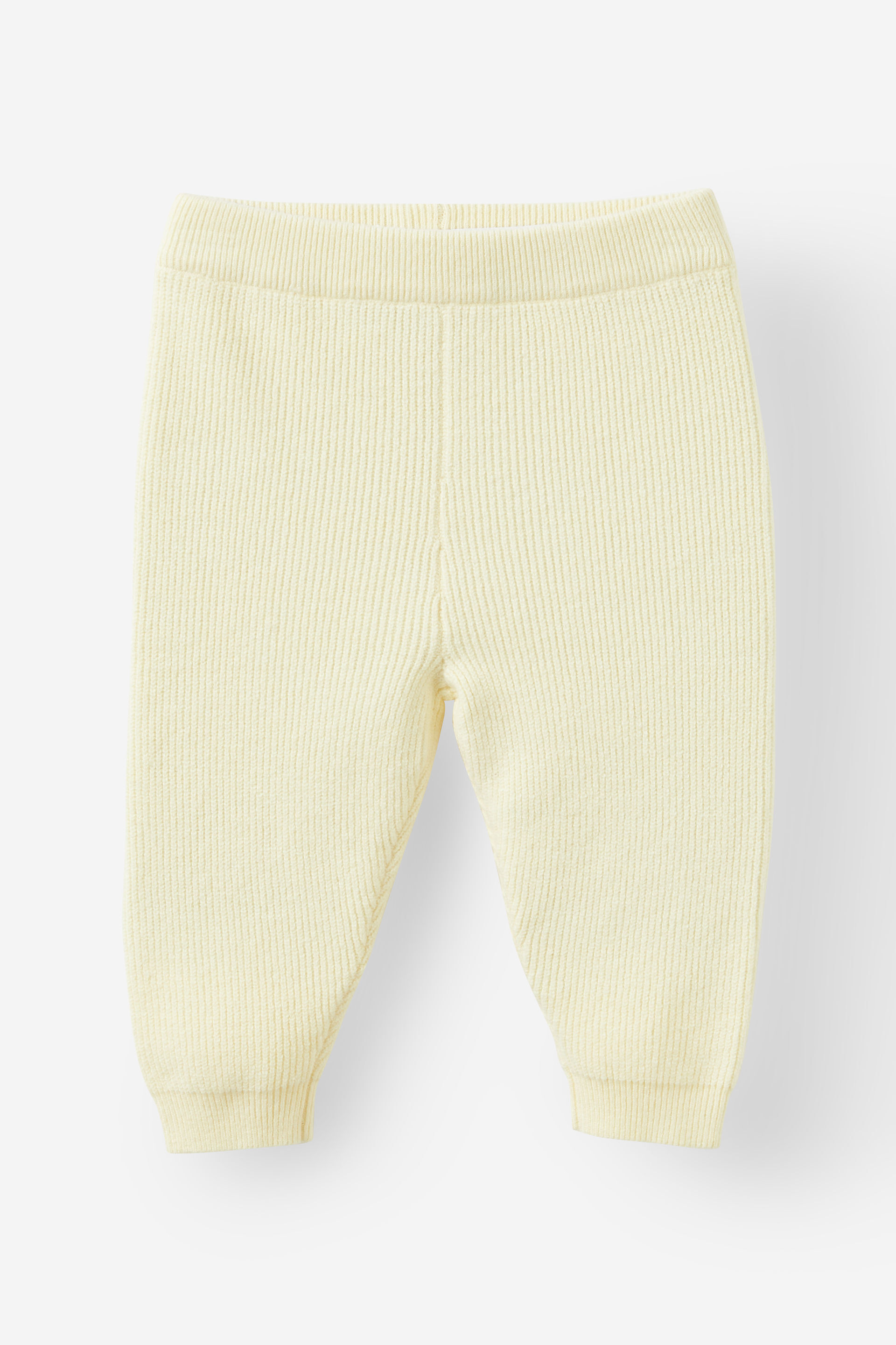 Organic Knit Legging lemon squash