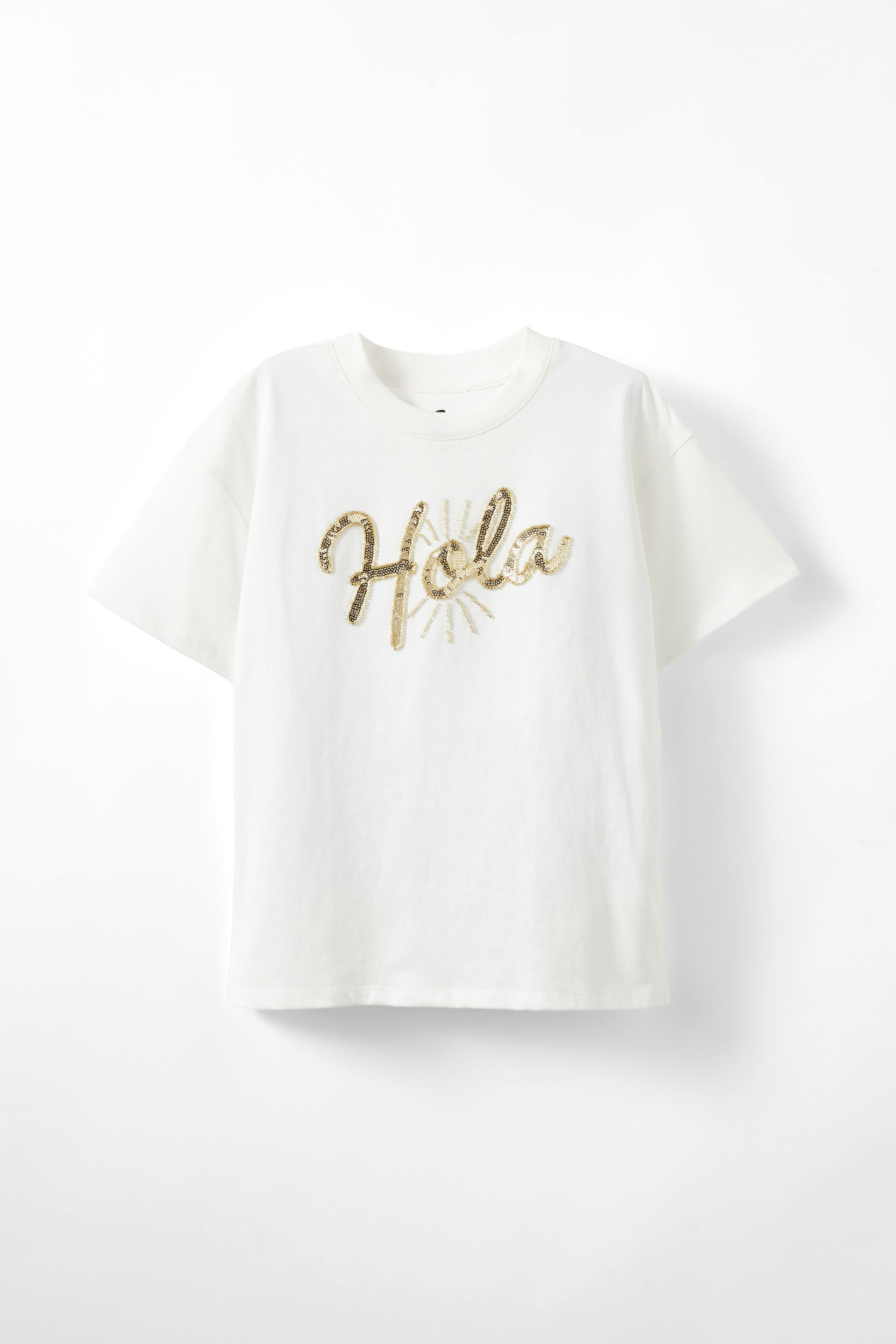 Livvy Lux Short Sleeve Tee vanilla/hola