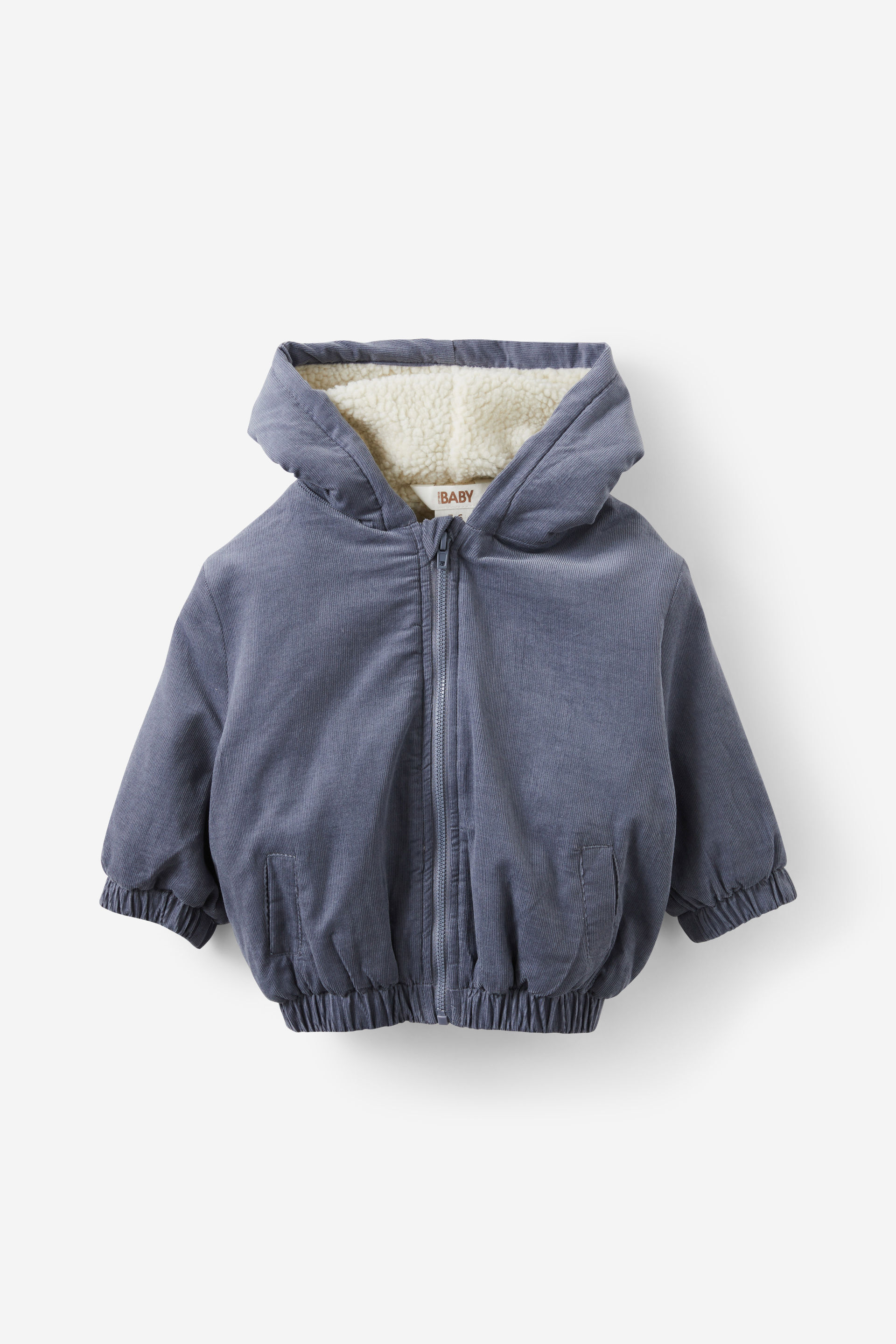 Bruce Cord Bomber Jacket steel