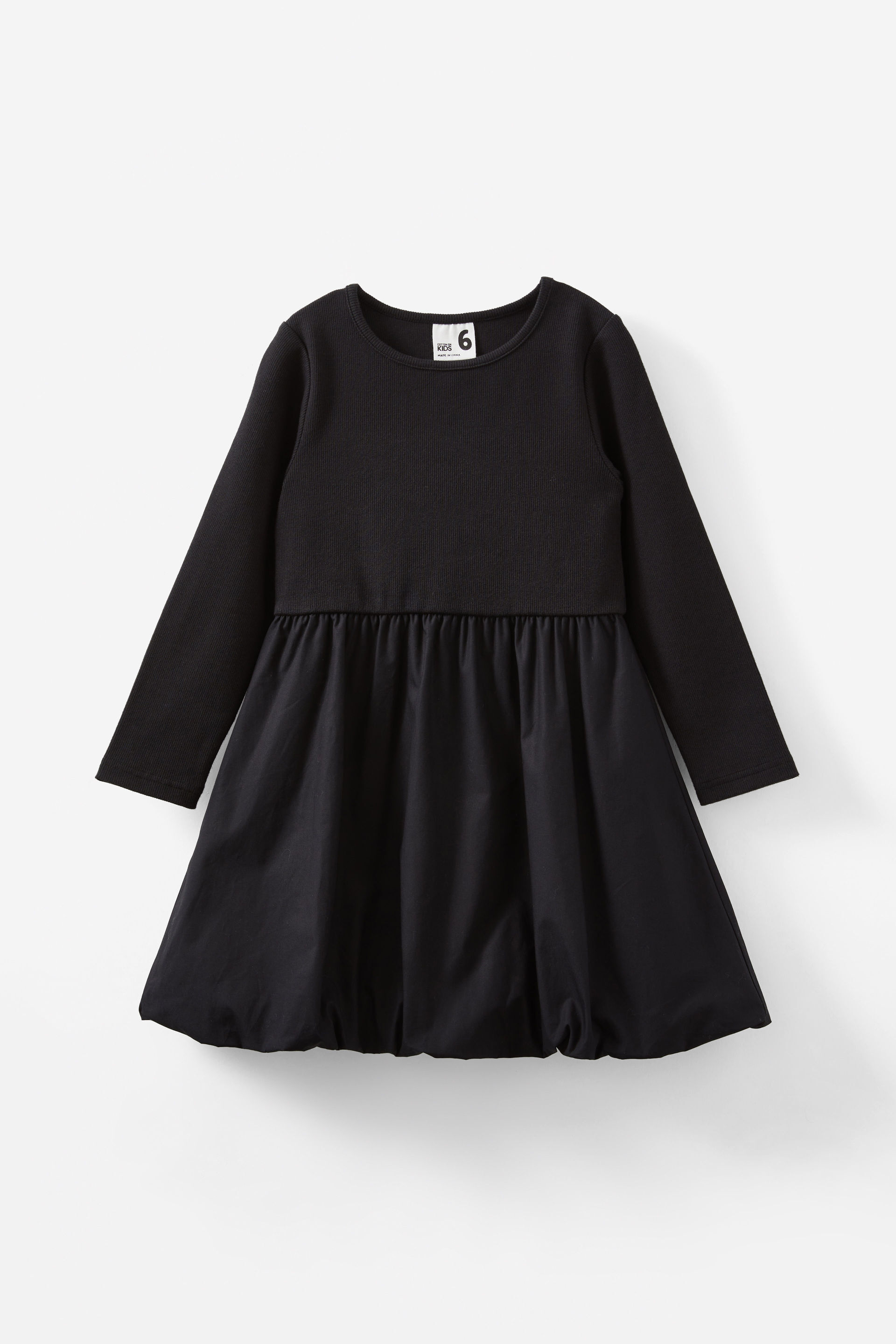 Lillian Bubble Dress black