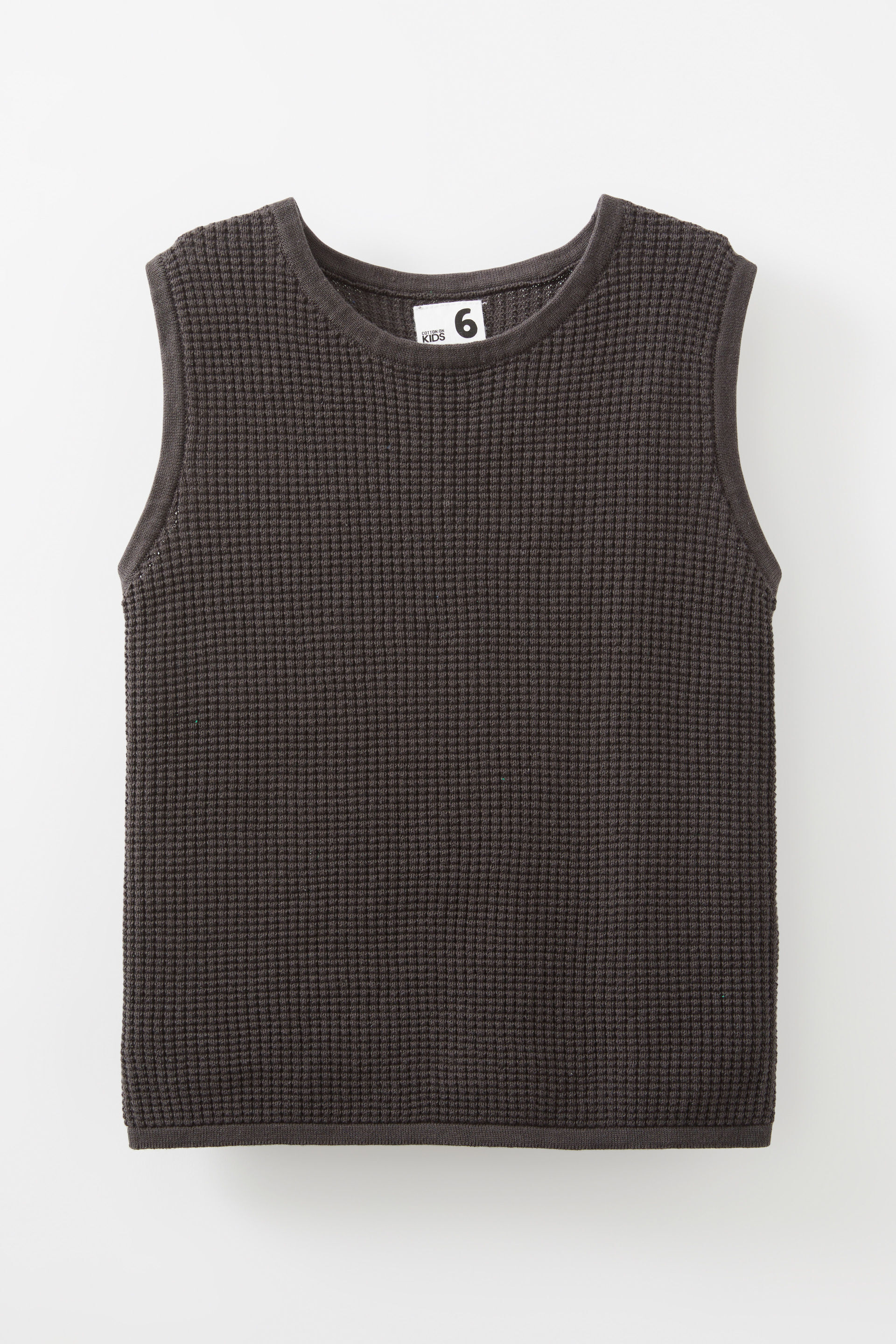 William Waffle Knit Tank phantom