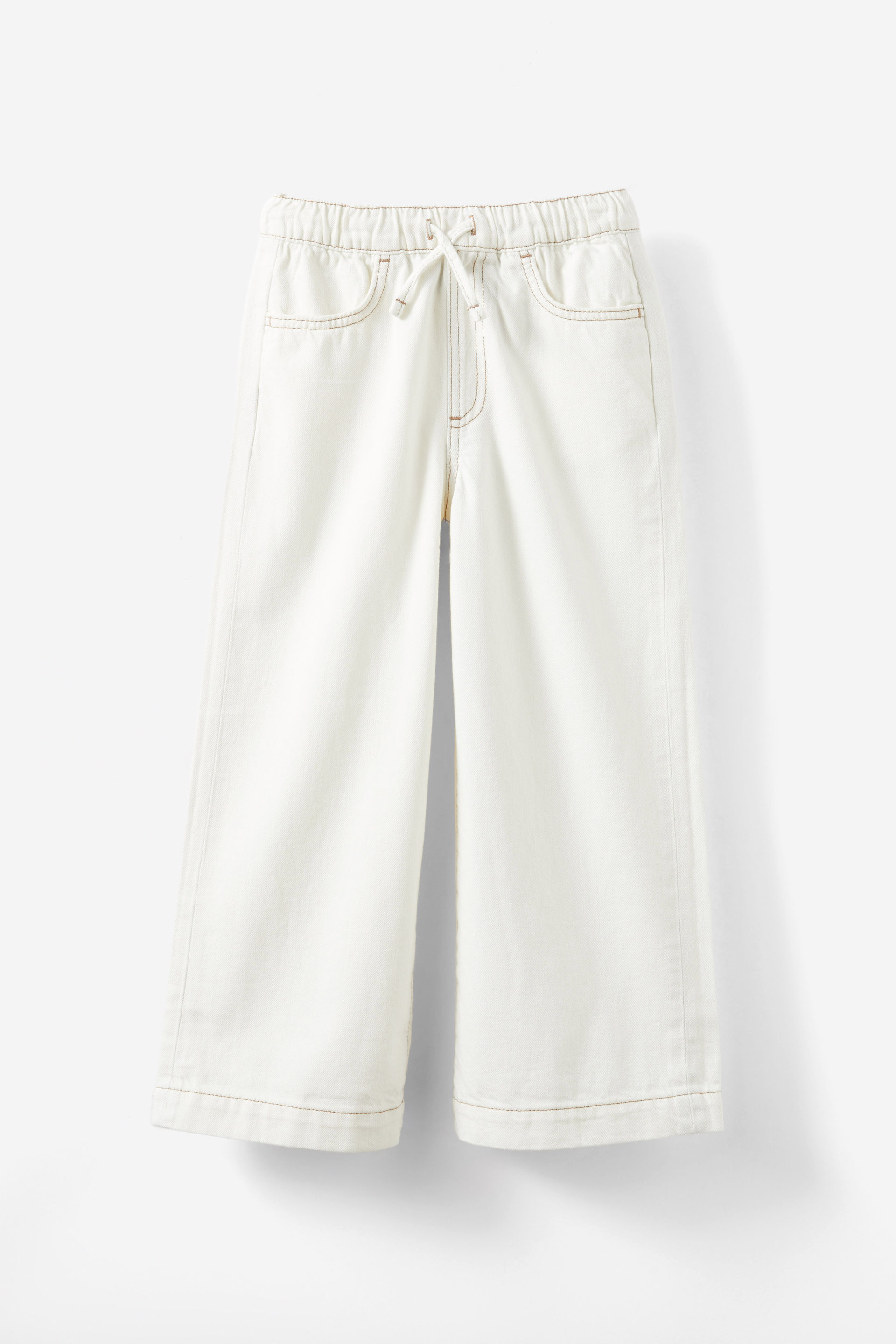 Kaity Wide Leg Jean hayman ecru