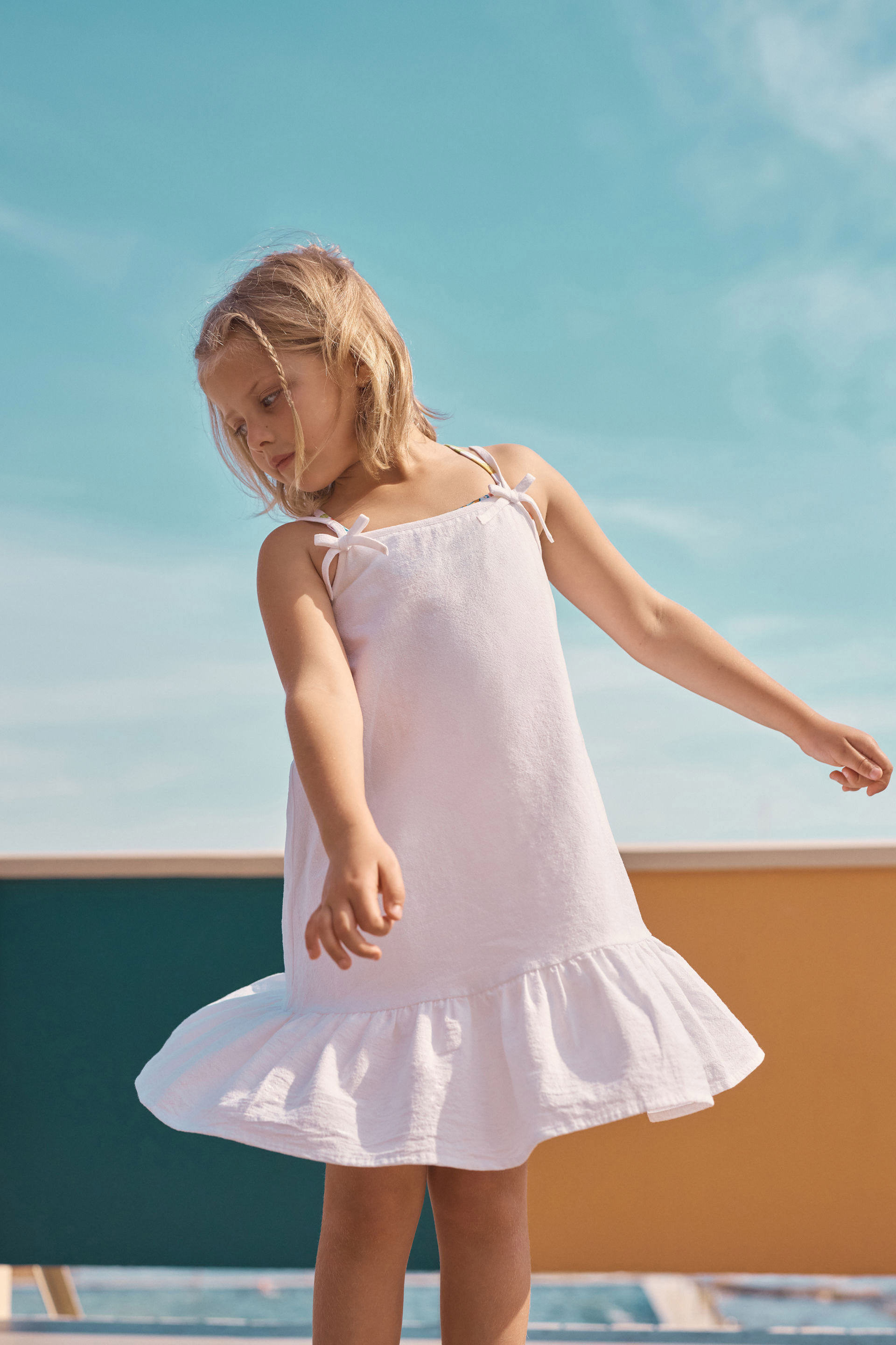 Scarlette Sleeveless Dress white