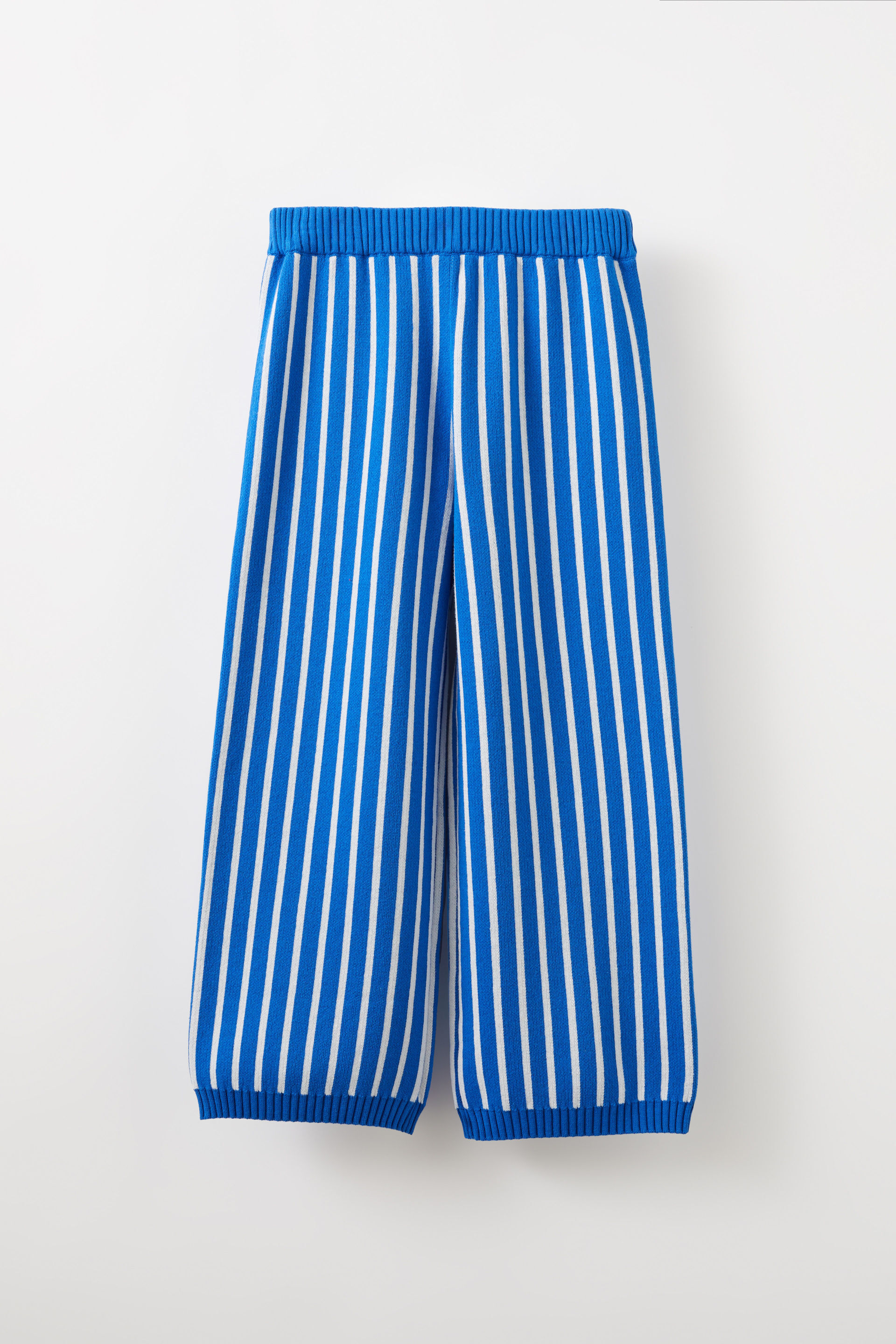 Camie Knit Pant harbour blue/vanilla stripe