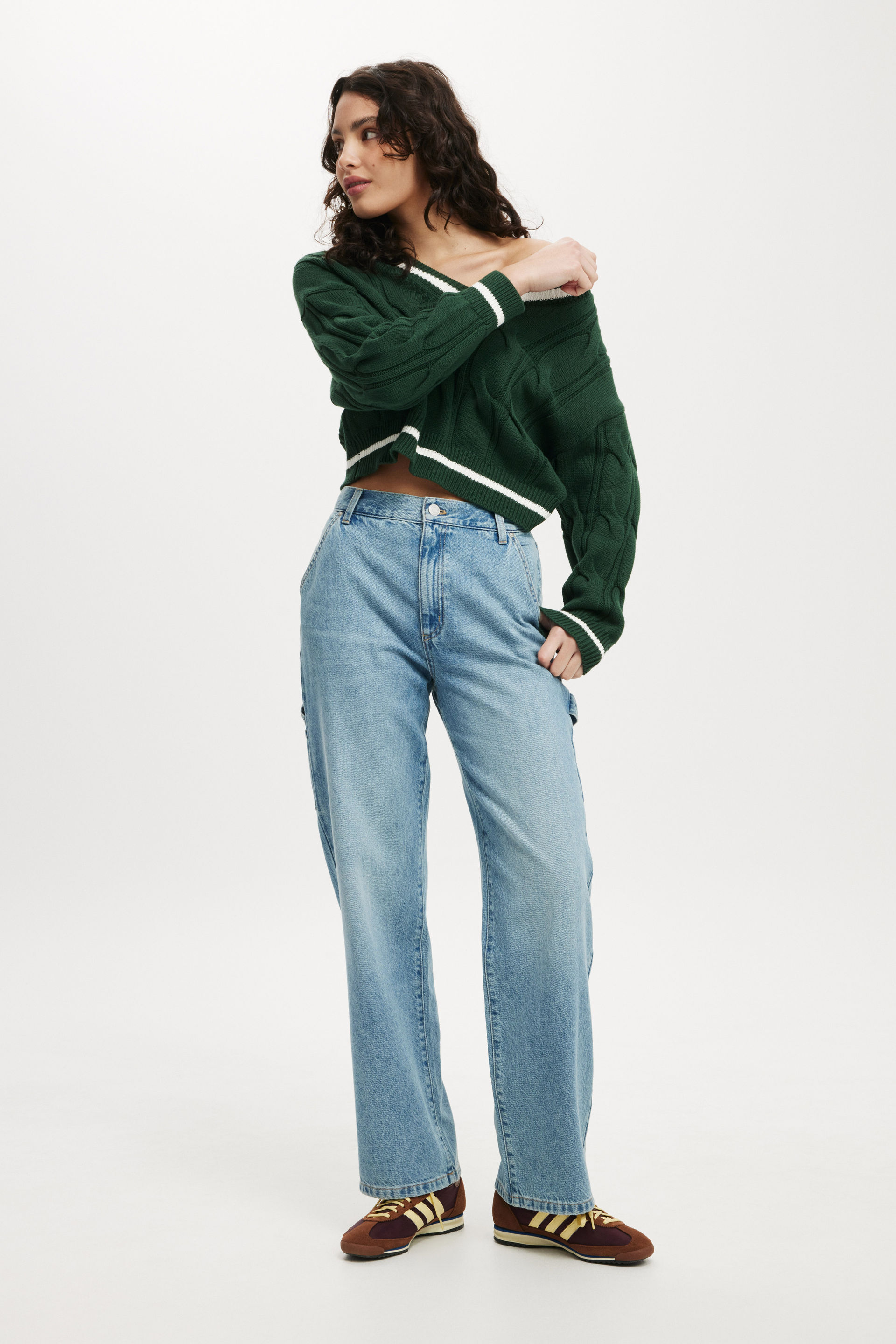 Loose Straight Jean bells blue/carpenter