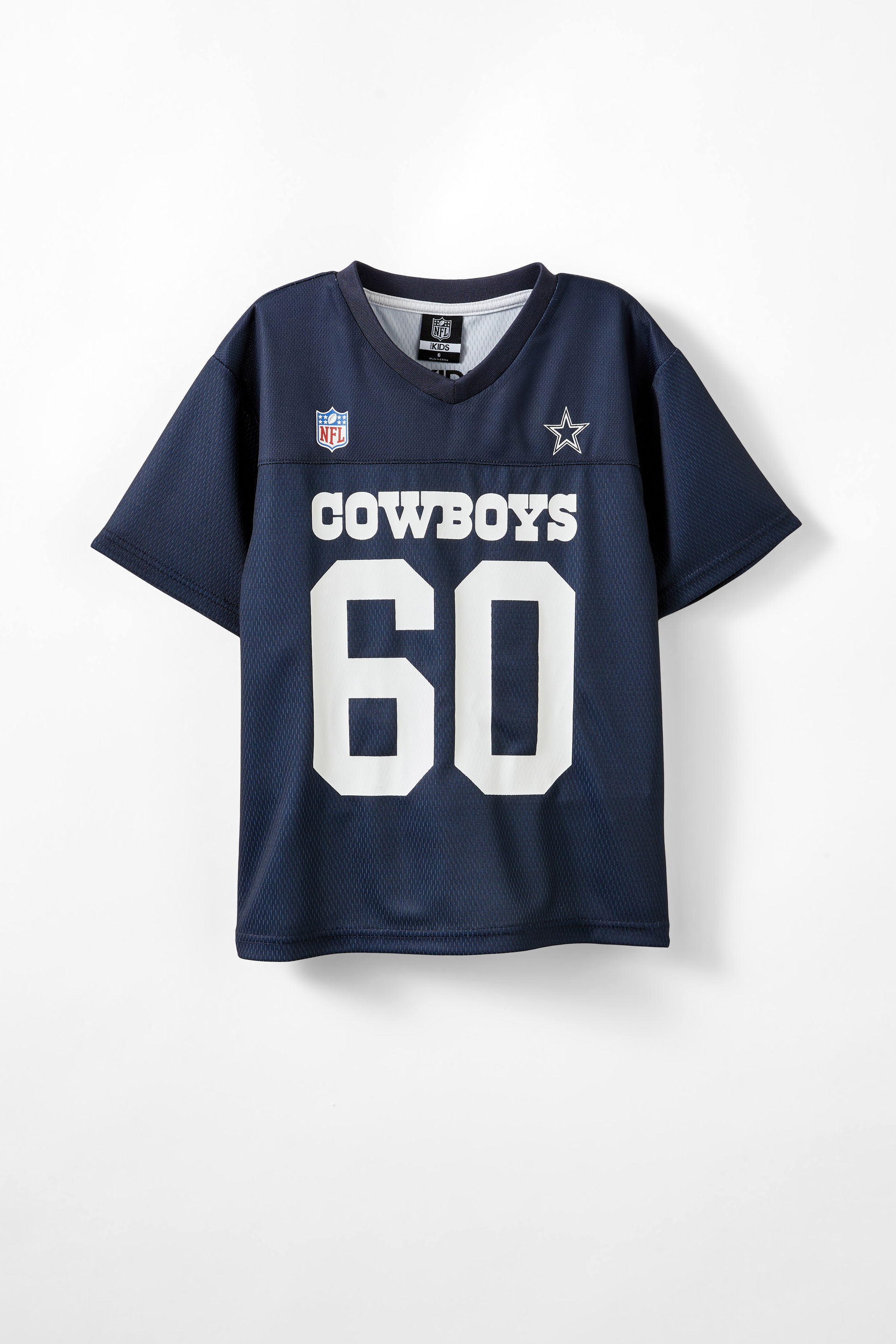 Dallas Cowboys Girls Oversize Football Jersey lcn  dal dallas cowboys/60 squid ink