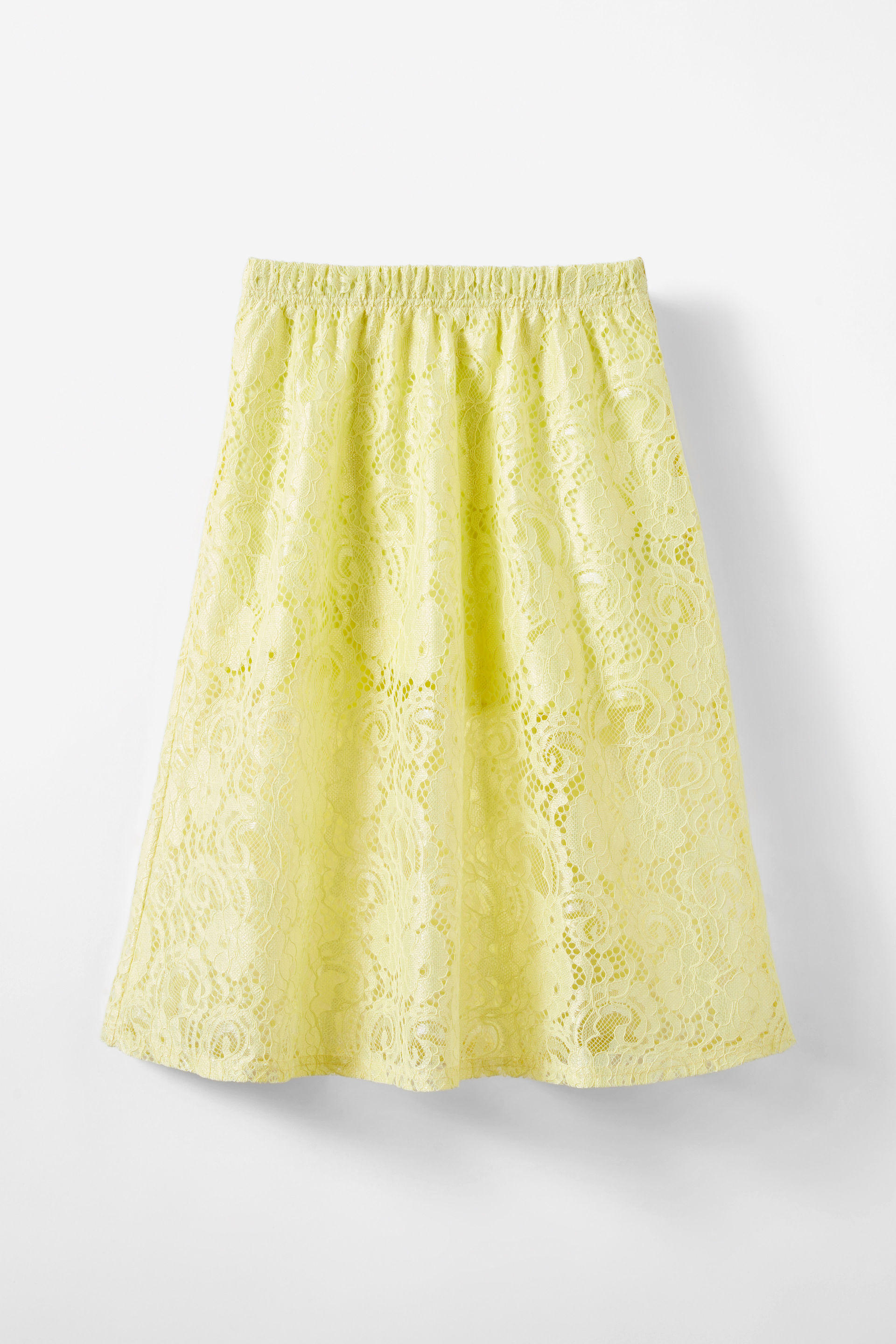 Lucinda Midi Skirt baby yellow