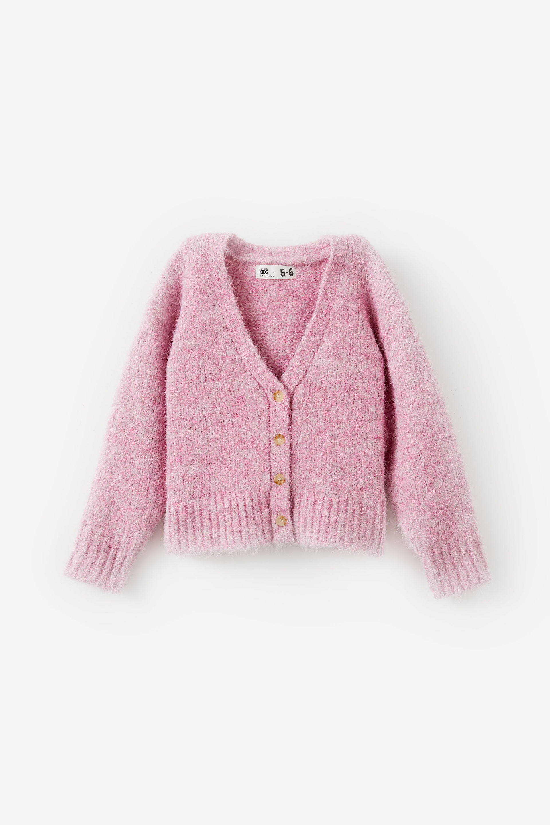 Vera Vee Neck Cardigan marshmellow marle