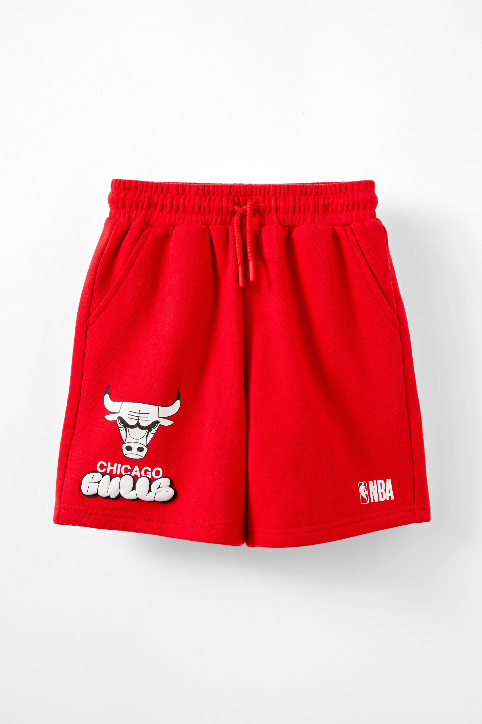 Chicago Bulls NBA Fleece Short lcn nba red/chicago bulls