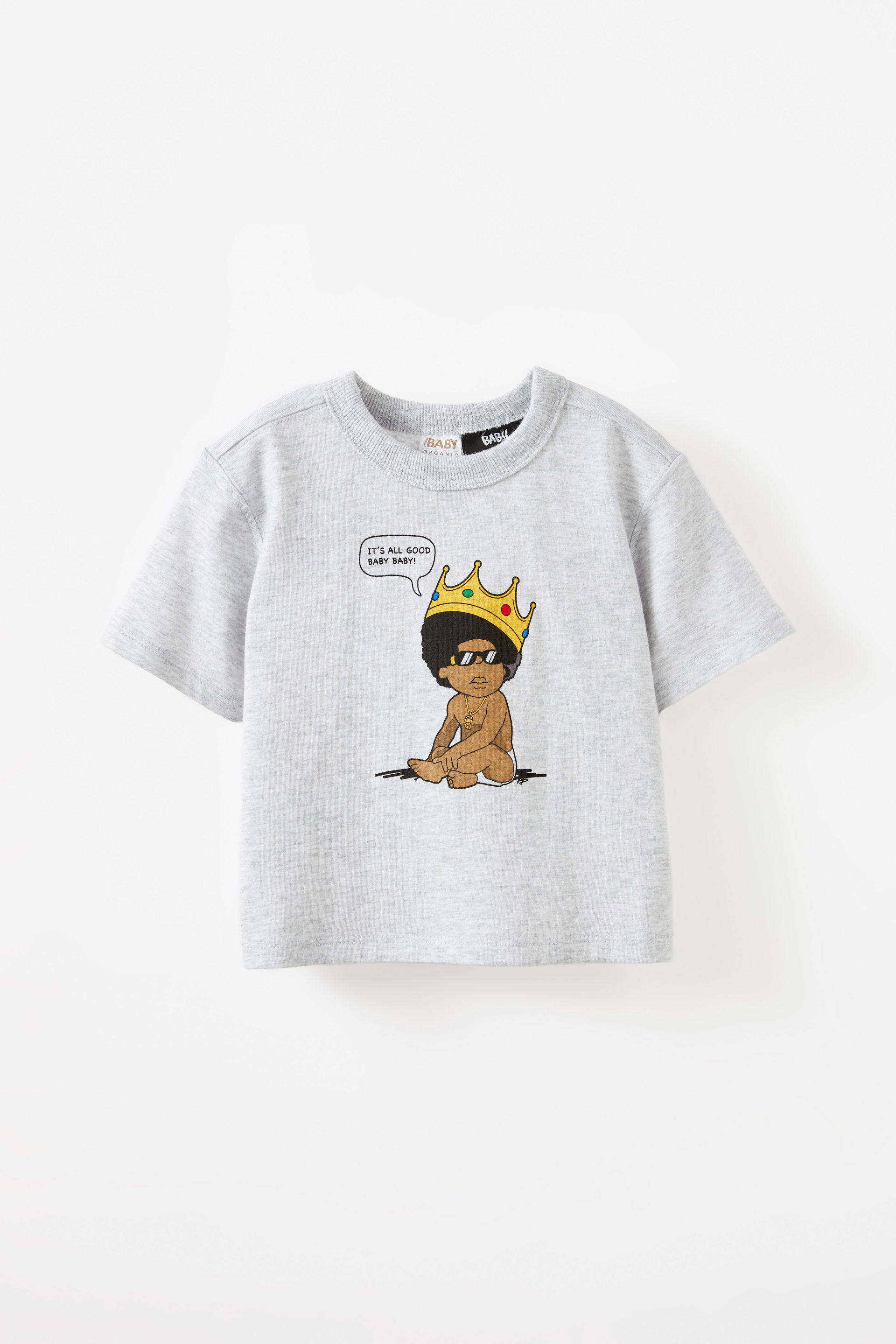 Biggie Short Sleeve Tee lcn mt cloud marle/biggie