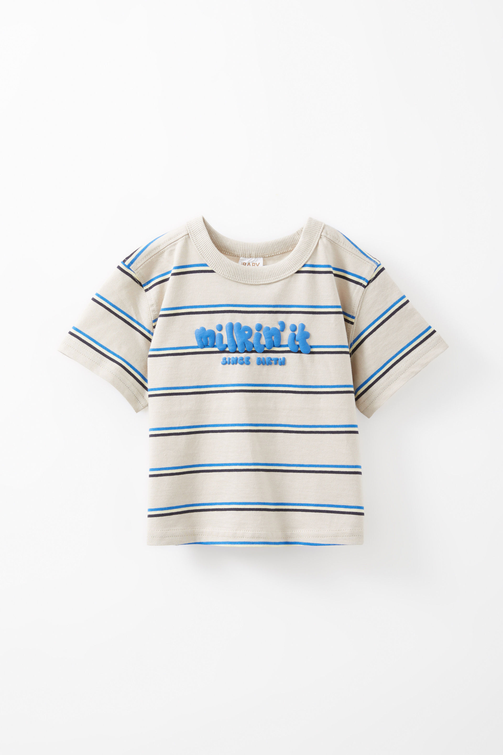 Bobbi Short Sleeve Graphic Tee rainy day/milkin  it
